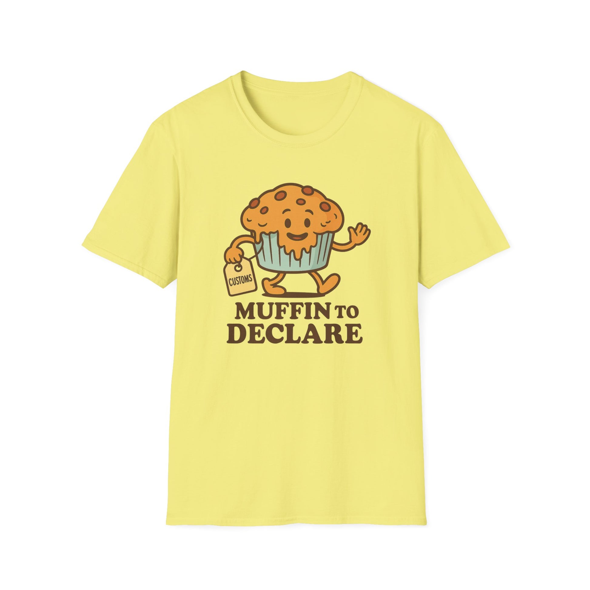 Muffin to Declare T-Shirt, Fun Baking Tee, Gift for Bakers, Foodie Apparel, Cute Kitchen Shirt, Birthday Gift, Casual Wear
