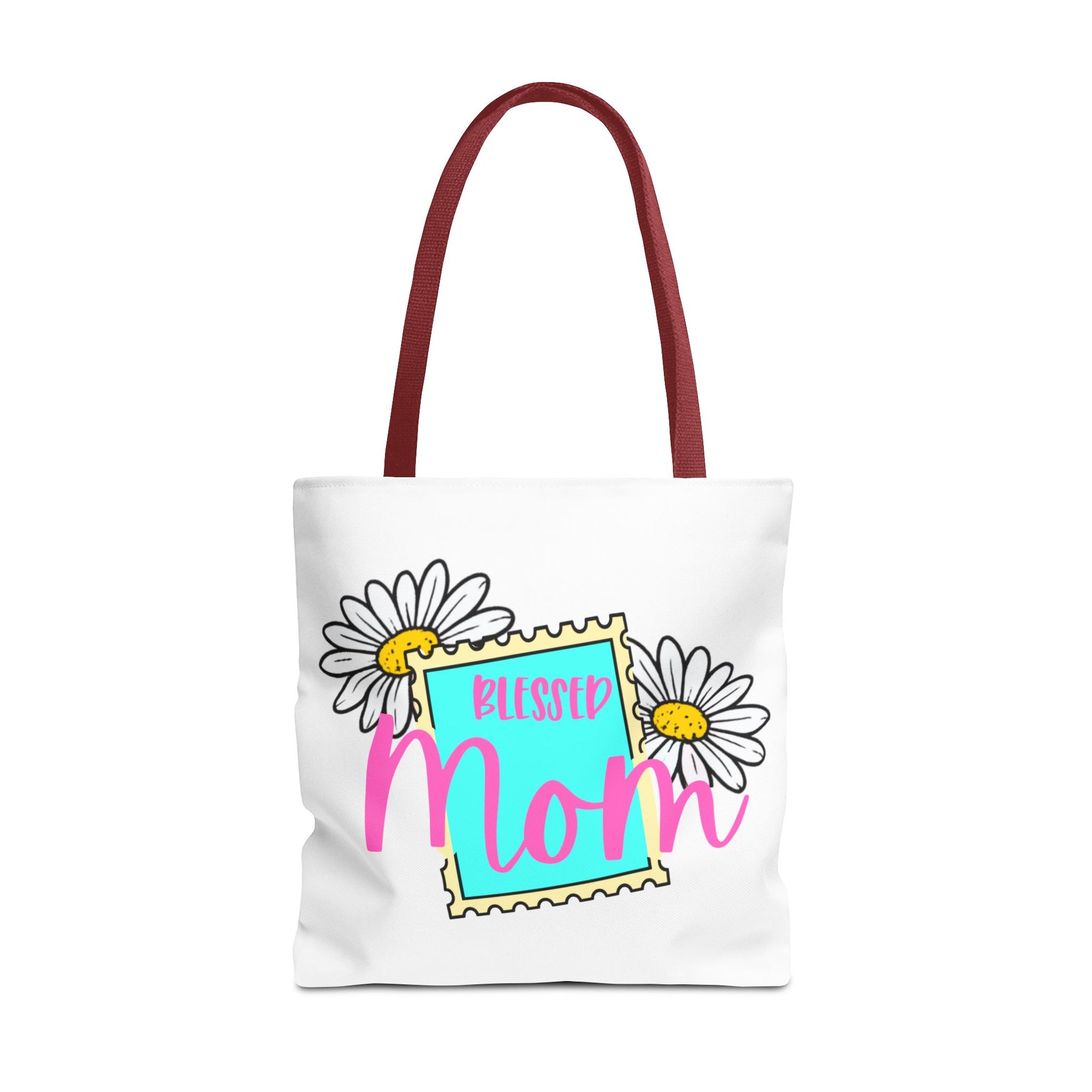 Blessed Mom Daisy Tote Bag – Floral Mother’s Day Gift