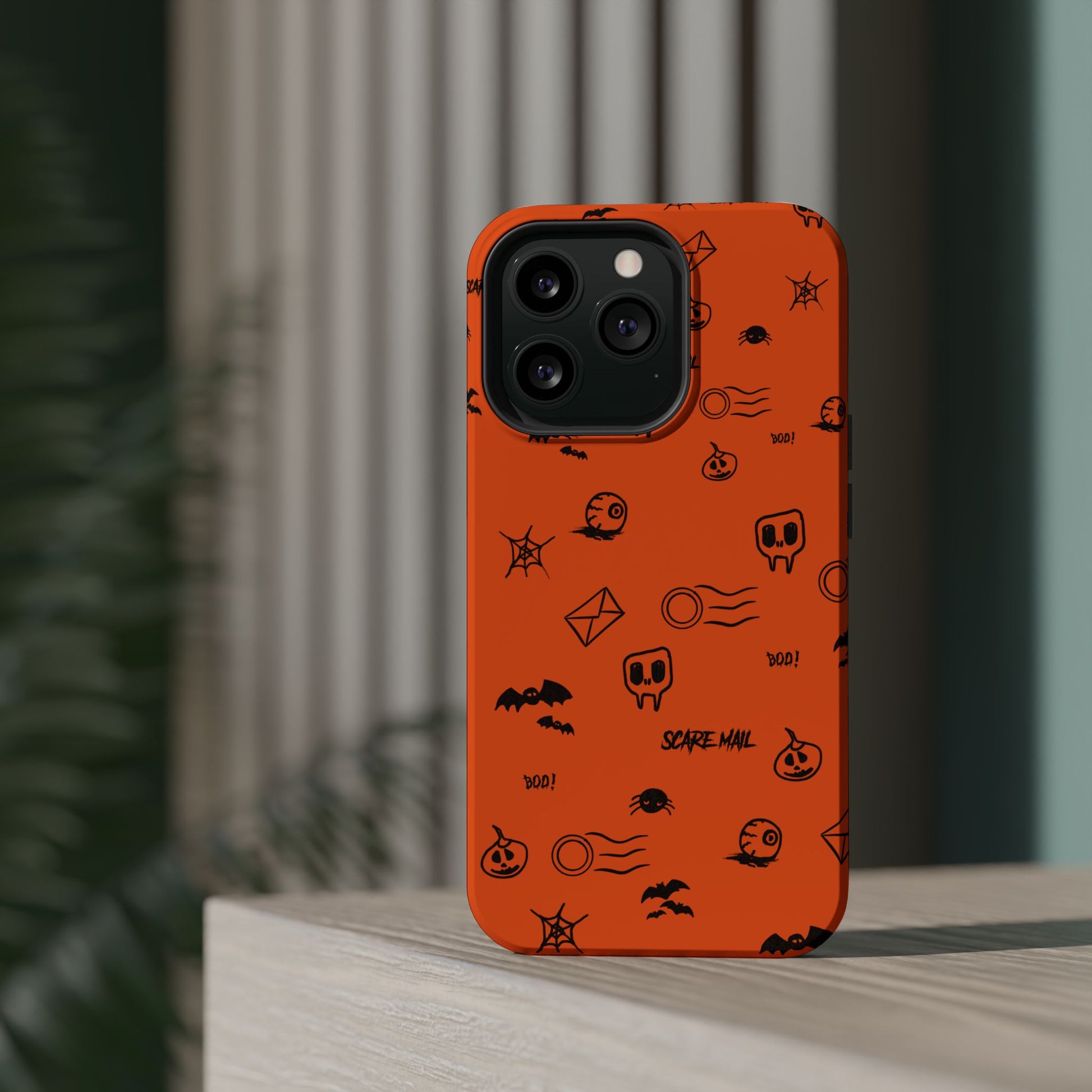 Halloween Magnetic Phone Cases, Spooky Phone Cover, Custom Mobile Accessories, Fall Decor, Gift for Halloween Lovers