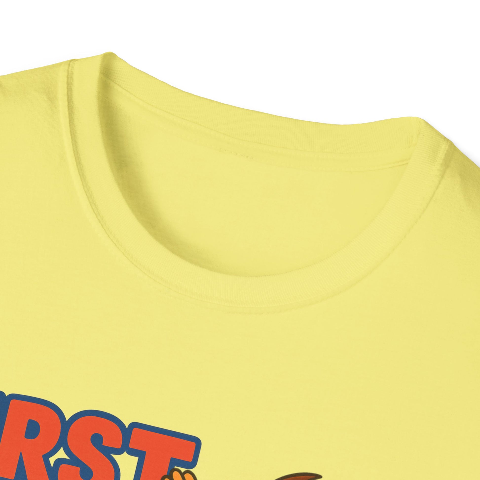 Unisex Softstyle T-Shirt - Beach Vibes, First Class Waves Only, Summer Attire, Surfing Gift, Casual Wear, Retro Tee