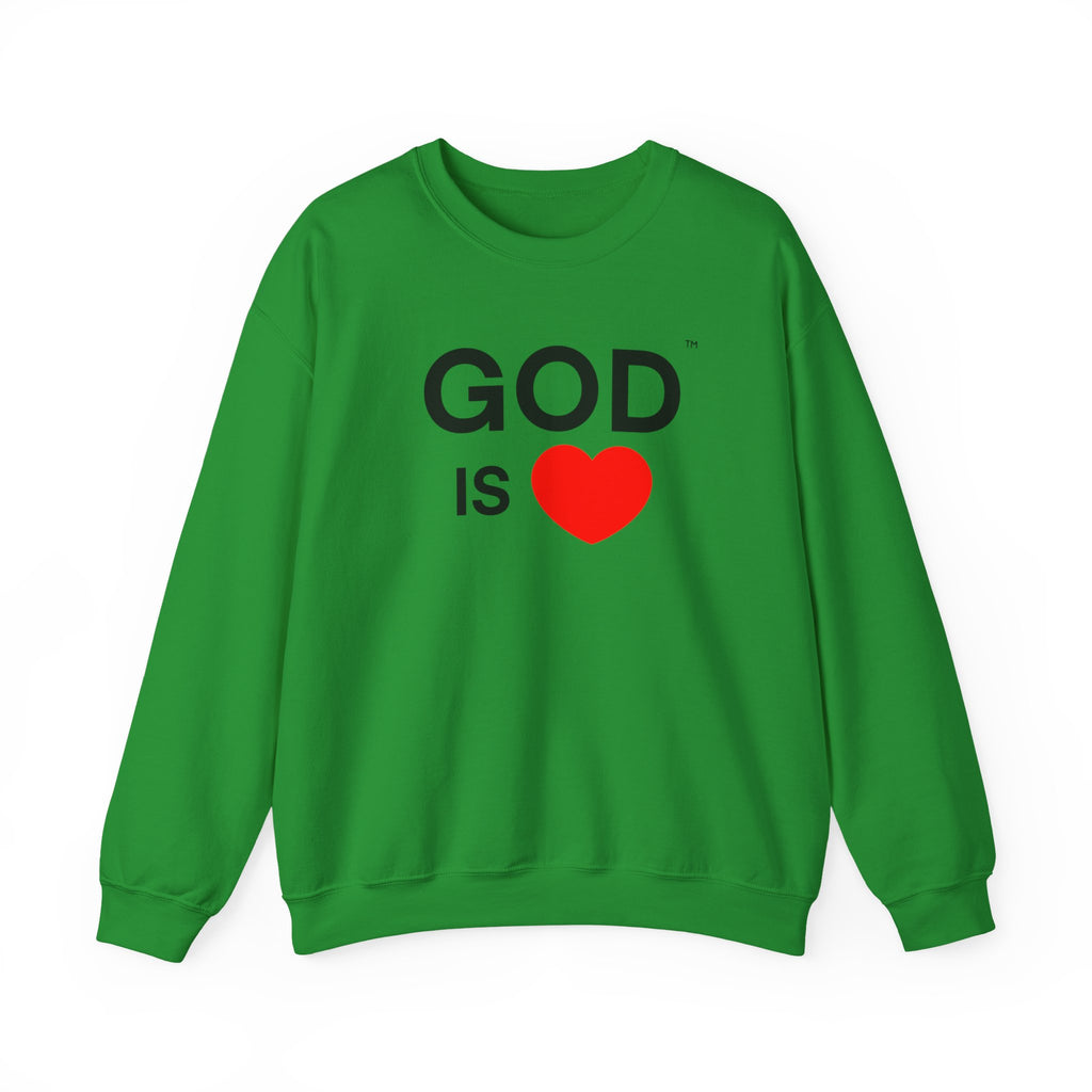 God Is Love™ Sweatshirt — A Reminder You Carry — Inspiration graphic sweat shirt