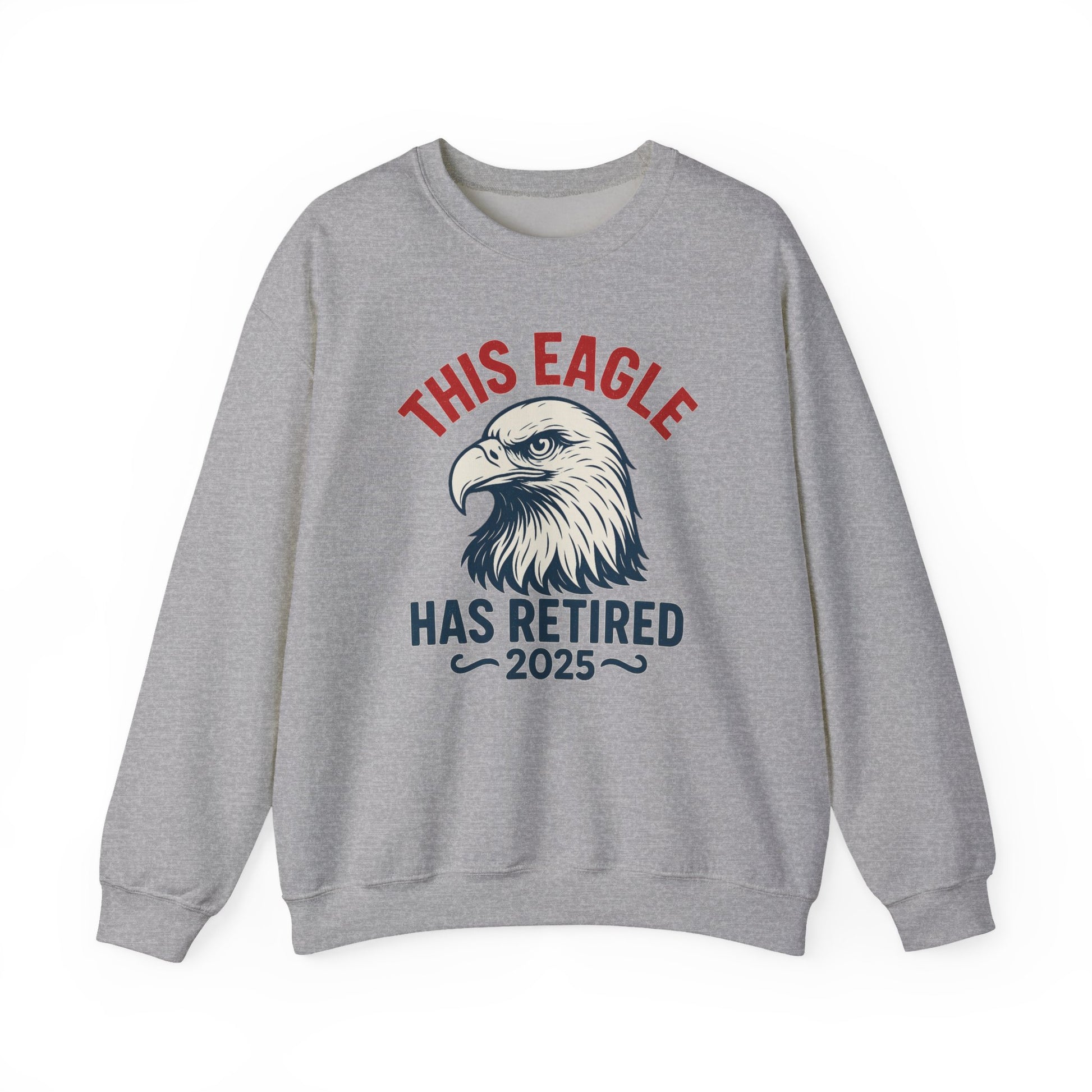 “This Eagle Has Retired” Retirement Crewneck Sweatshirt, Retirement Gifts, Retirement Gifts for Postal Workers
