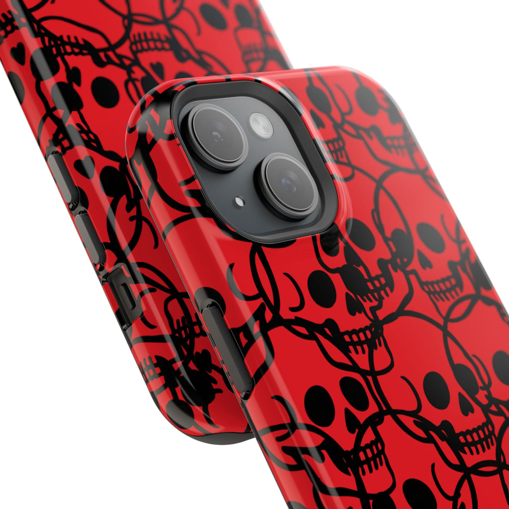 Magnetic Impact-Resistant Skull Cases