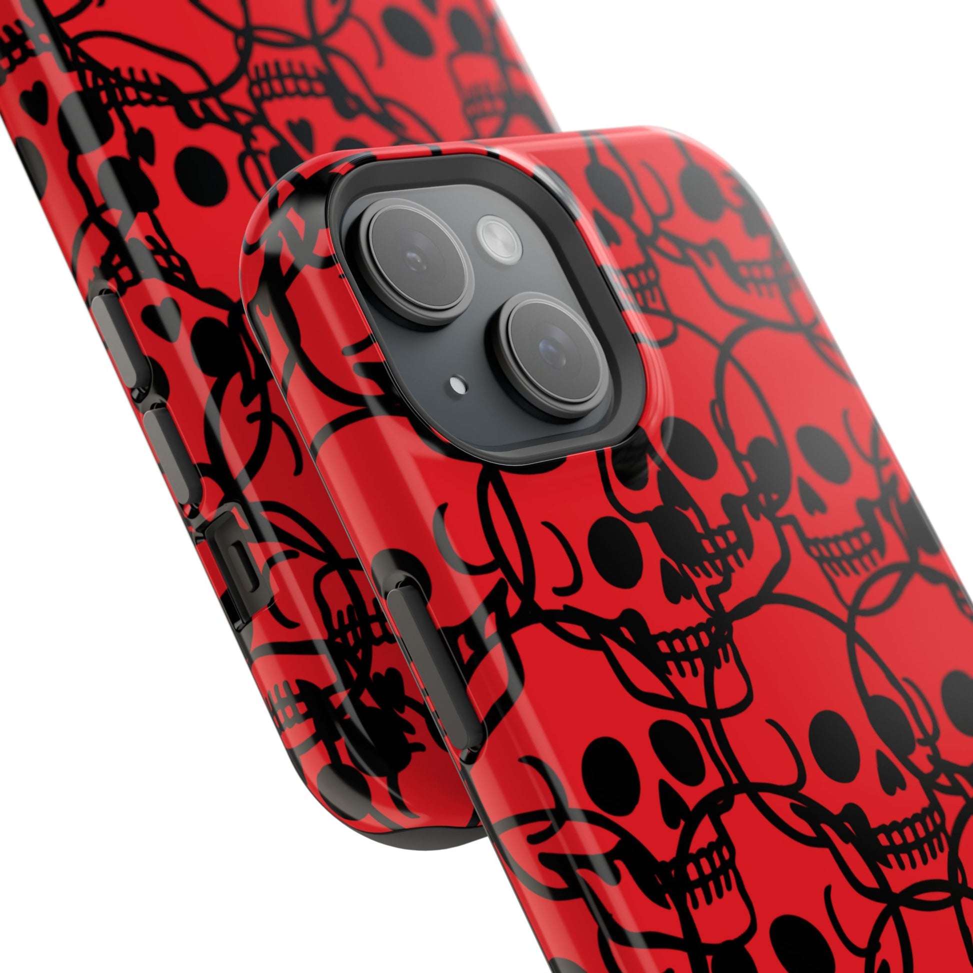 Magnetic Impact-Resistant Skull Cases