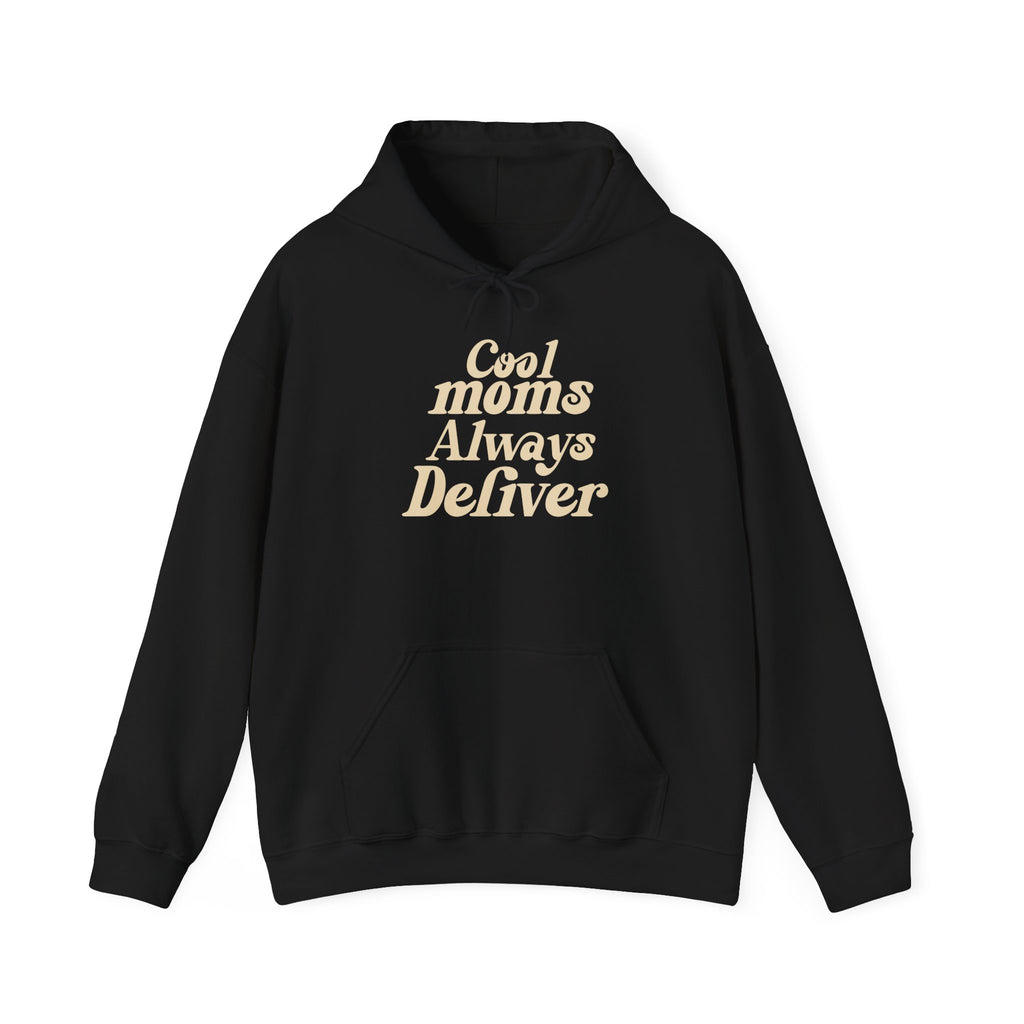 Cool Moms Always Deliver Hoodie – Funny Mail Hoodie, Funny Mom Hoodie, Mother’s Day Gift, Cozy Women’s Sweatshirt, Cute Mom Graphic Hoodie