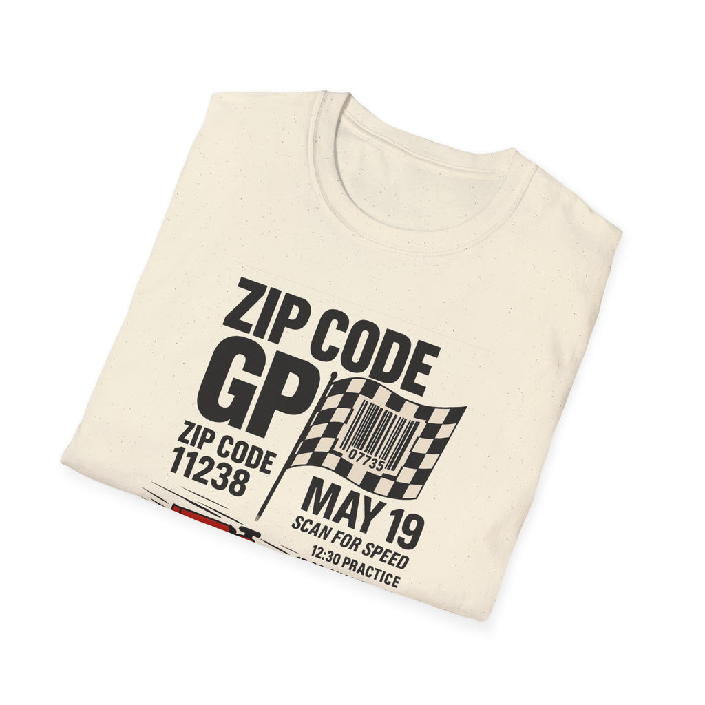 Racing Day Unisex Softstyle T-Shirt, Car Lovers Gift, Motorsports Tee, Race Day Apparel, Personalized Racing Shirt