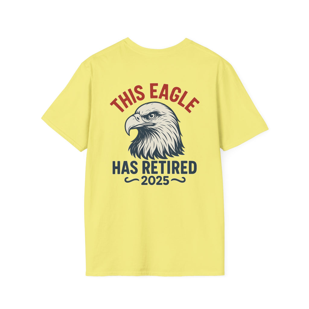 Retirement Eagle Graphic T-Shirt for Men and Women, Retirement Gifts, Gifts Ideas  For Postal Workers, Retirement Gifts For Postal Workers.