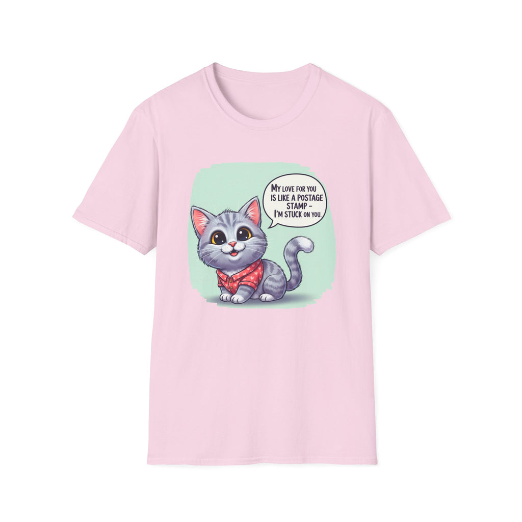 Adorable Cat Lover's T-Shirt - Cute Pet Design, Gift for Cat Owners, Cozy Apparel for Cat Lovers, Birthday Gift, Fun Everyday Wear