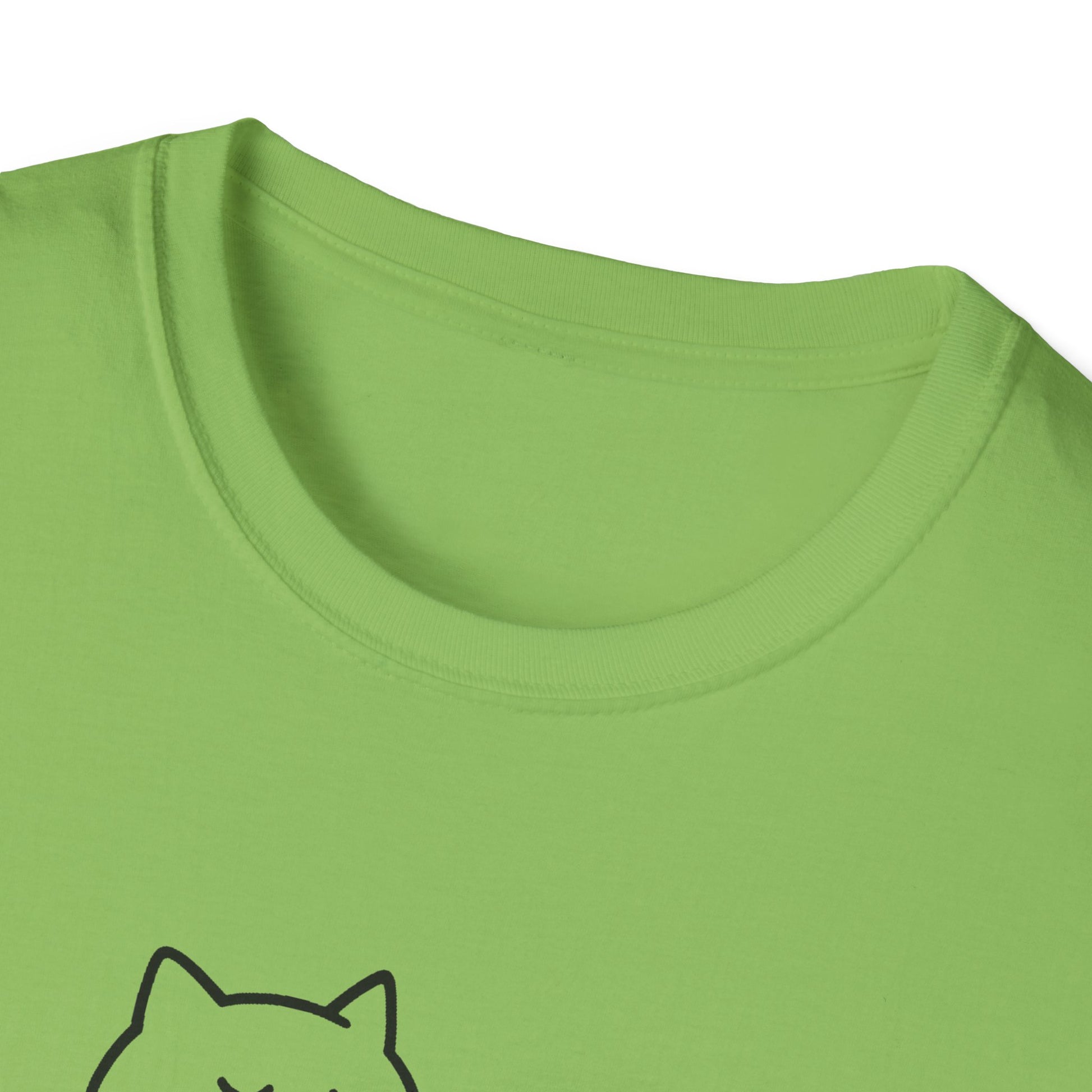 Chill Cat Sundays T-Shirt | Softstyle Unisex Tee for Cat Lovers | Fun Casual Wear, Gift for Birthdays, Lazy Days, Pet Lovers