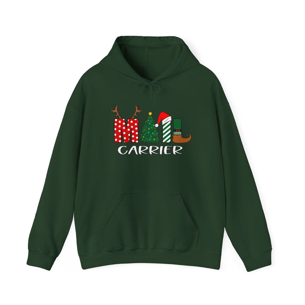 Festive Mail Carrier Holiday Sweatshirt – Mail Carrier Christmas Hoody.