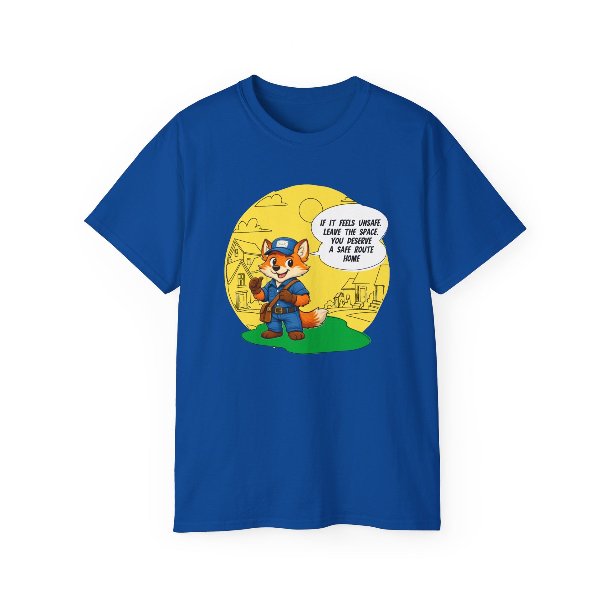 Safe Route Home Delivery Worker Tee