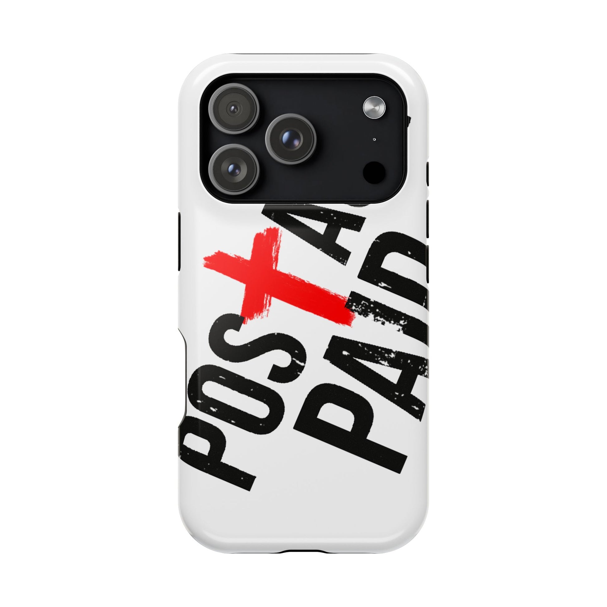 Postage Paid Impact-Resistant Phone Case - 'Postage Paid' Design, Inspiration Phone Case, Gifts For Faith Believers, Gifts For Postal Workers, Inspirational Gifts.