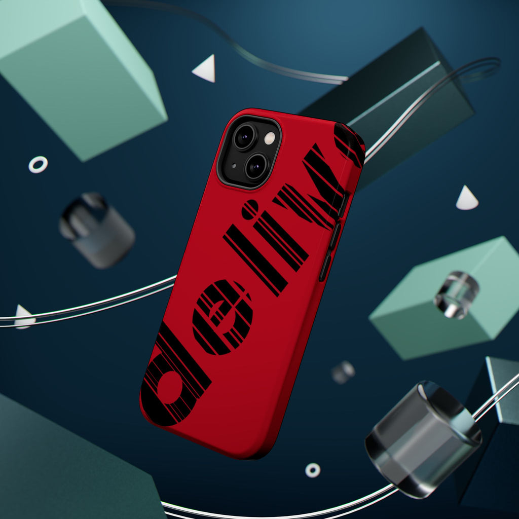 “Delivered” Magnetic Phone Cases, Impact-Resistant Phone Covers for Teens, Gift for Friends, Unique Cell Phone Accessories, Red Design, Custom [...]