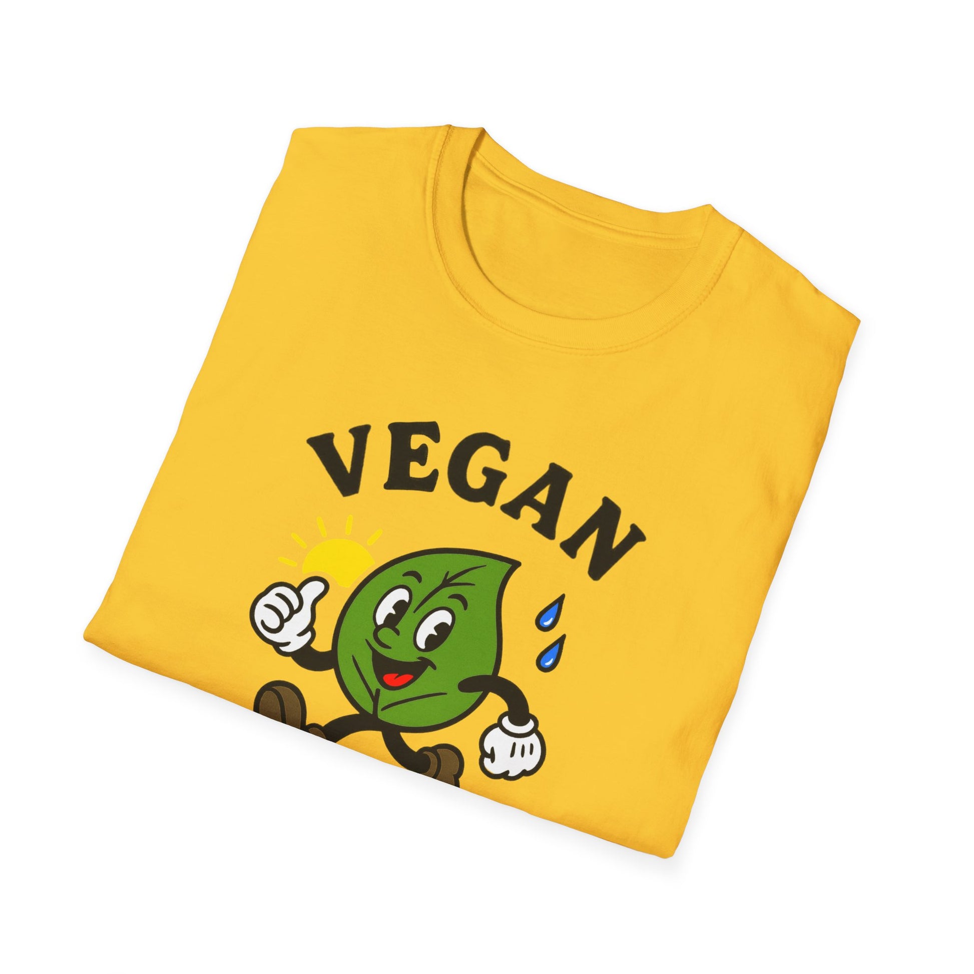 Vegan Awareness T-Shirt, Unisex Softstyle Tee, Eco-Friendly Fashion, Mail Carrier, Cute Vegan Gifts, Plant-Based Lifestyle Apparel, Postal Worker, Perfect for Earth Day