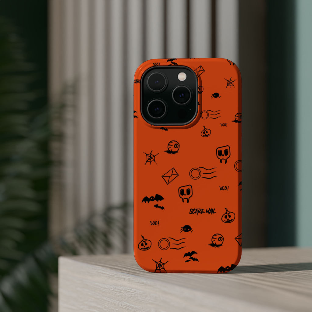 Halloween Magnetic Phone Cases, Spooky Phone Cover, Custom Mobile Accessories, Fall Decor, Gift for Halloween Lovers