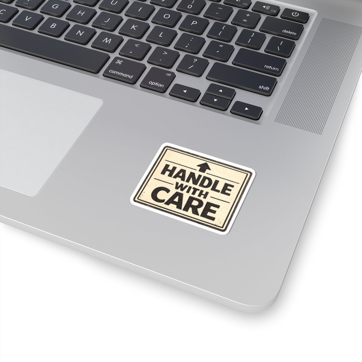Handle With Care Sticker — Vintage Handle With Care Decal for Laptops, Packages, Crafts & Gifts