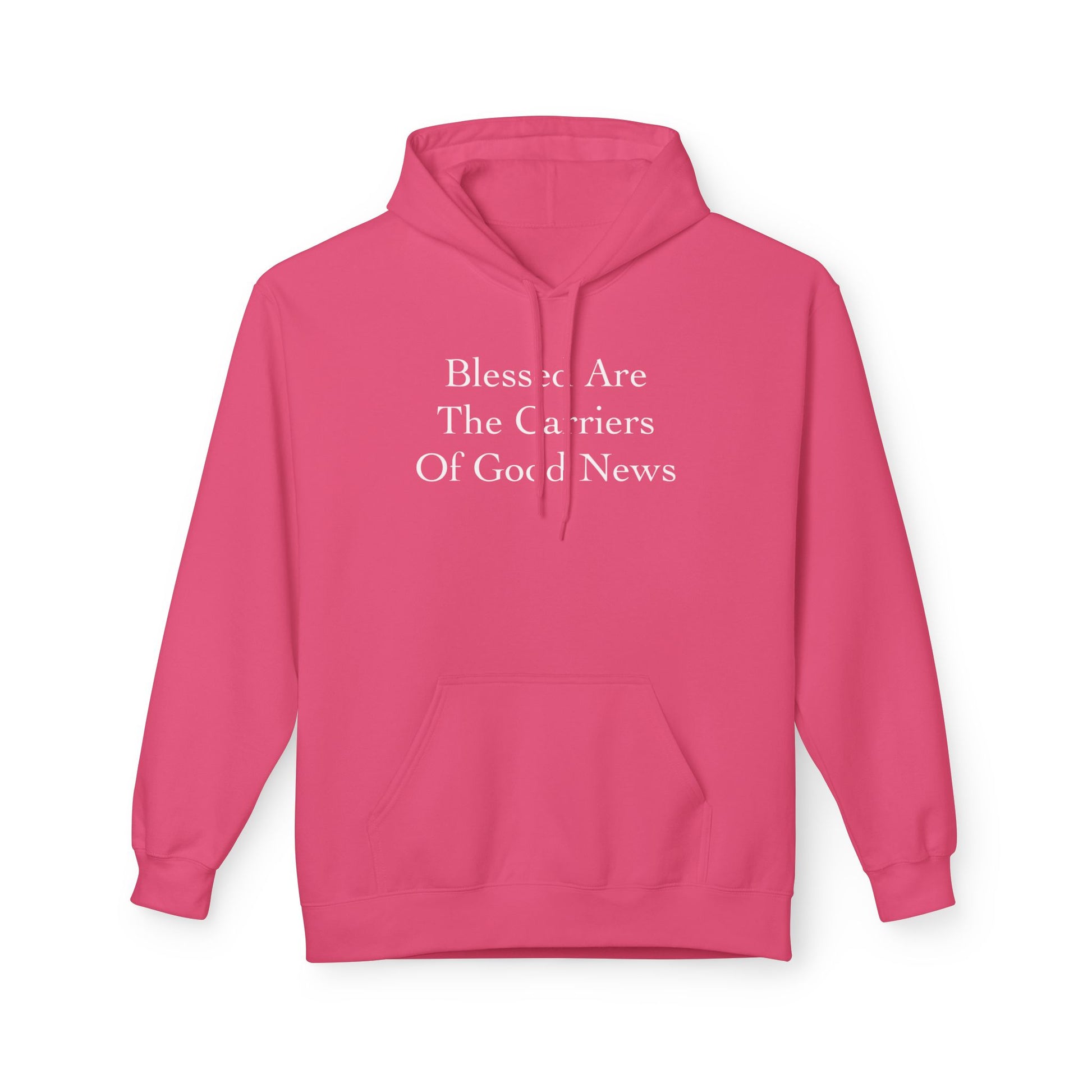 Blessed Carriers Fleece Hoodie - Unisex Softstyle Apparel, Christian Hoodies, Postal Hoodies, Gift Ideas For Postal Workers,