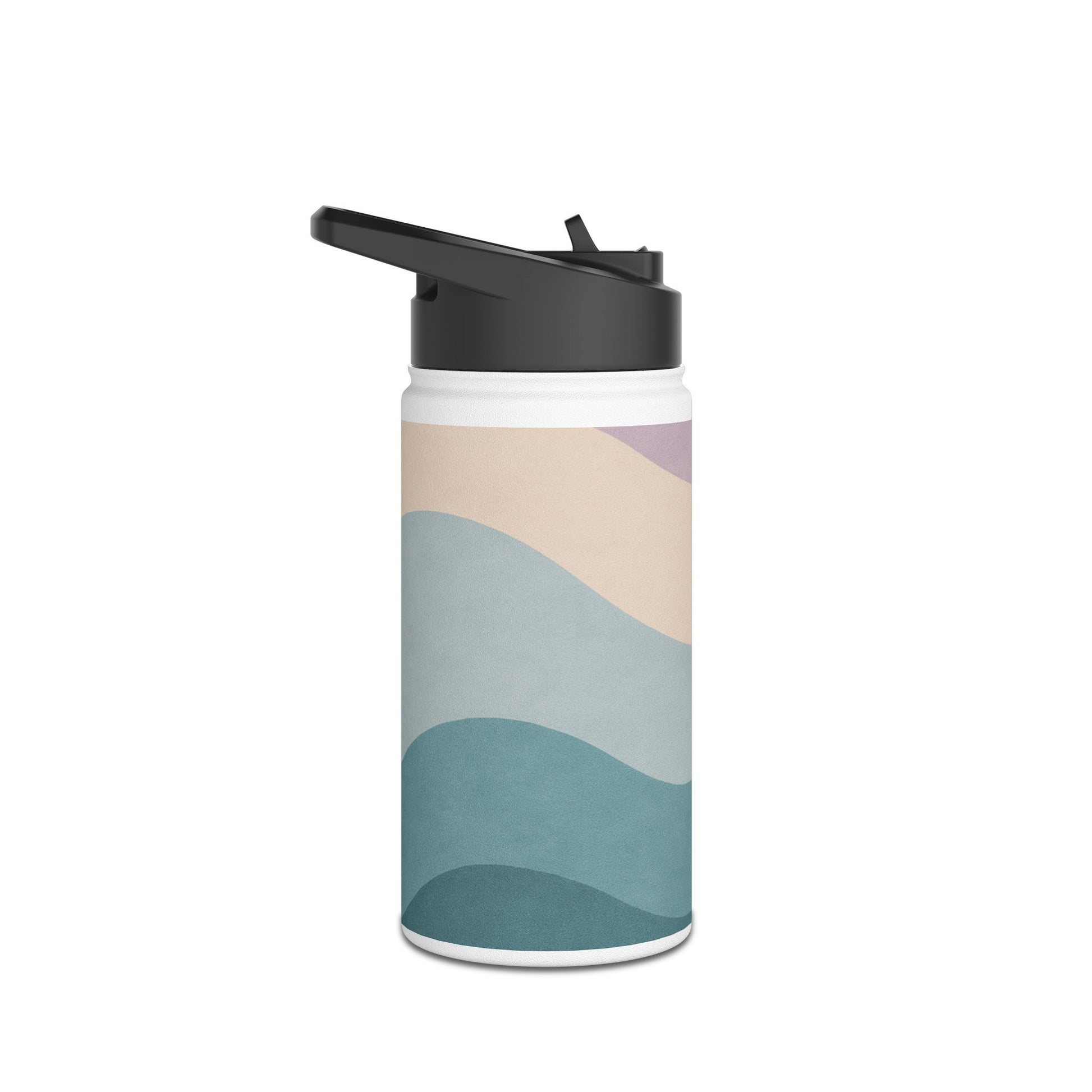 Stylish Stainless Steel Water Bottle, Modern Design, Perfect for Athletes, Eco-Friendly Hydration, Gift for Fitness Lovers