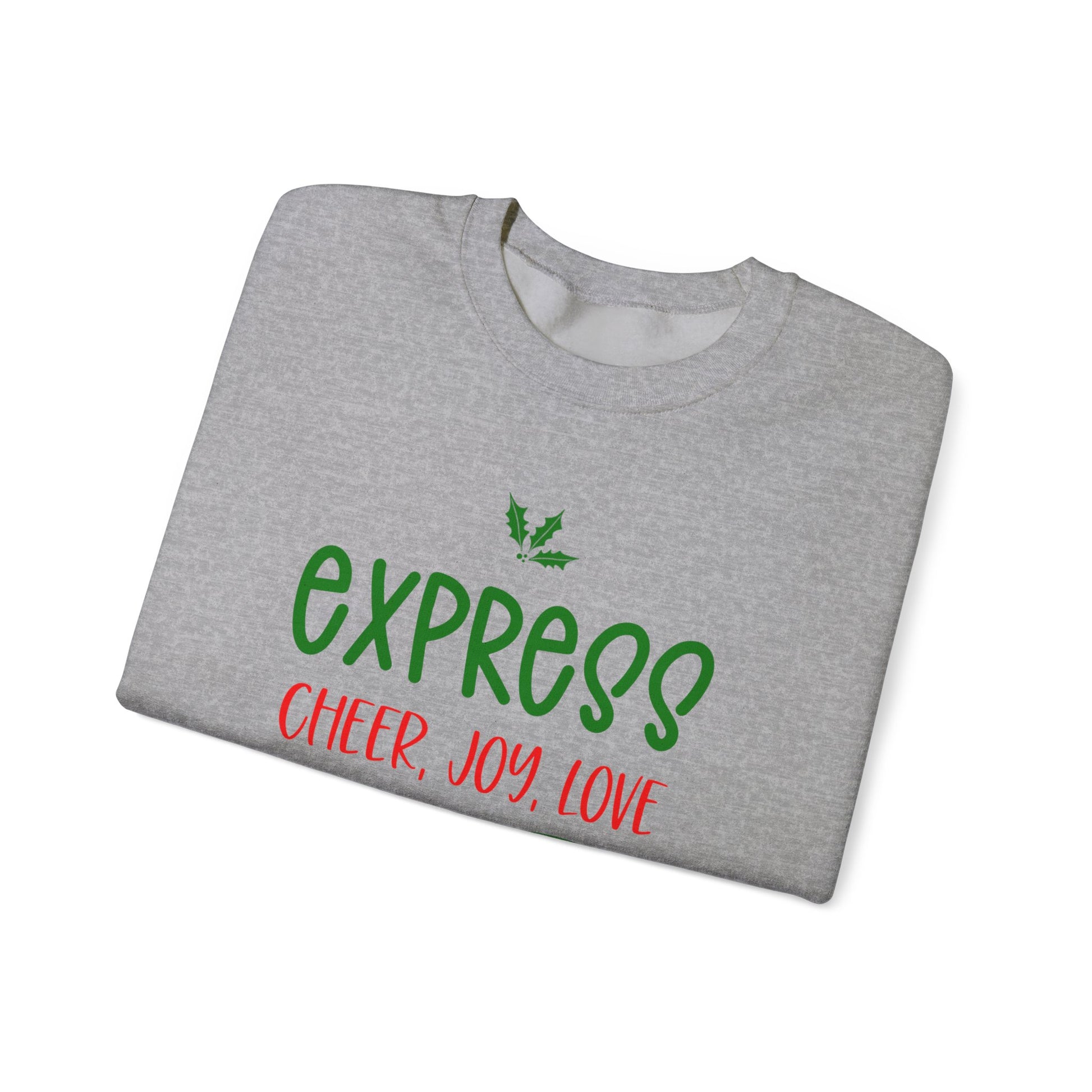 Express Cheer Joy Love Sweatshirt, Holiday Postal Sweatshirt, Holiday Gifts For Postal Workers.