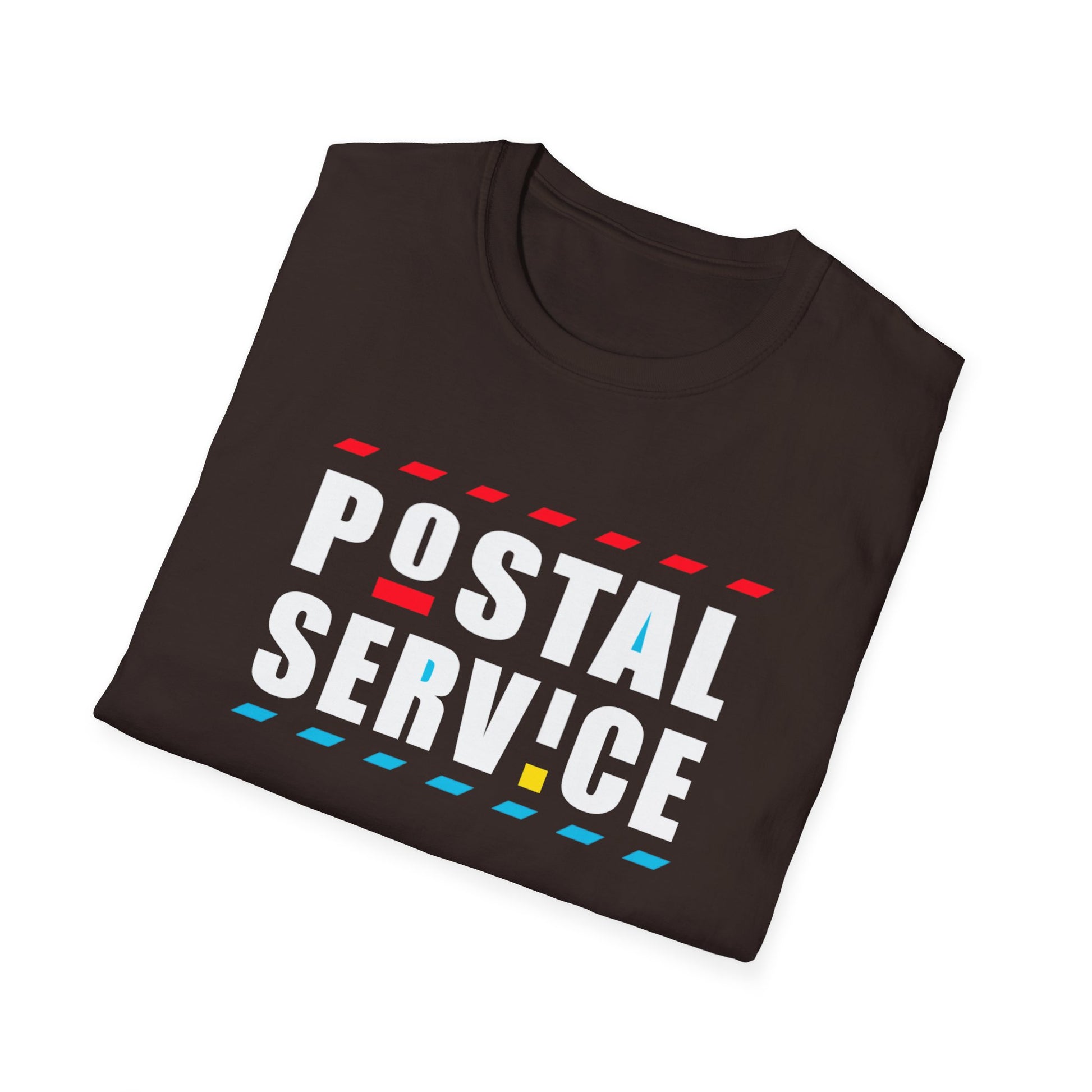Postal Service Unisex Softstyle T-Shirt, Fun Graphic Tee, Gift for Postal Workers, Unique Casual Wear, Great for Holidays