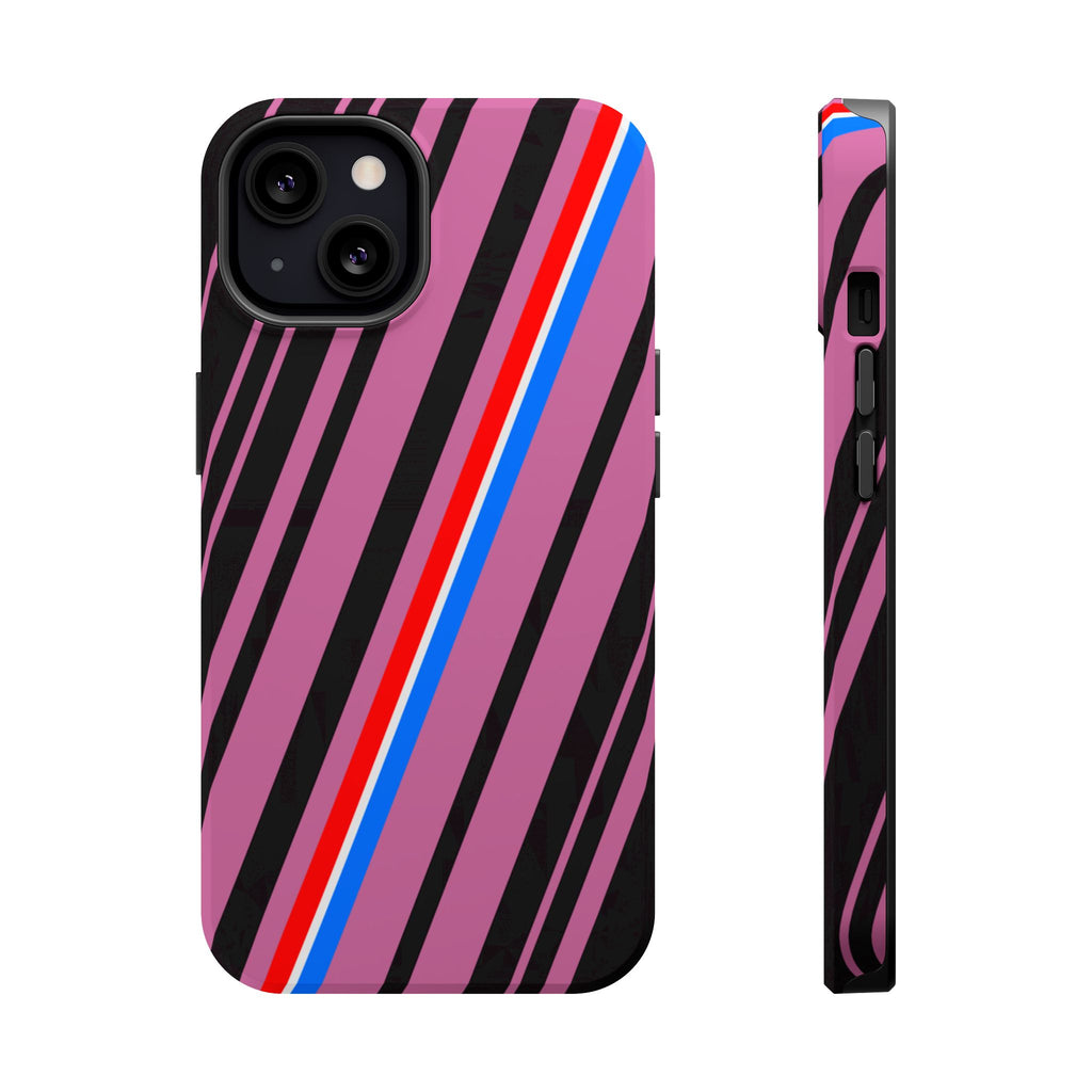 Vibrant Magnetic Phone Cases for Impact Resistance, Phone Protection, Gift for Tech Lovers, Postal Workers, Colorful Barcode Cases