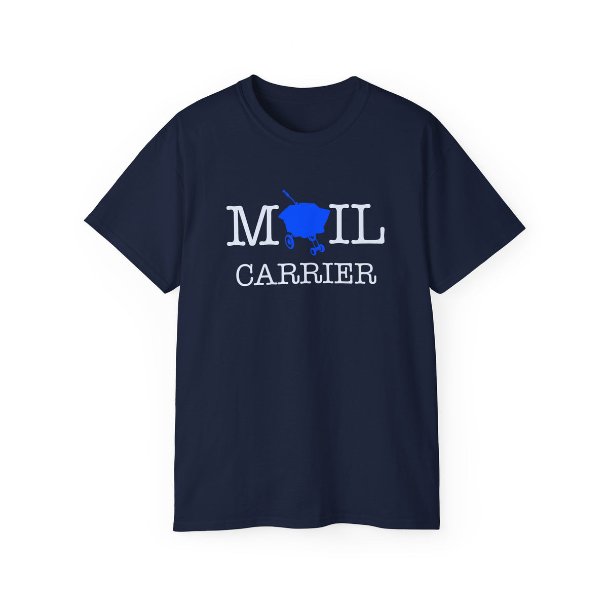 Mail Cart Inspired Mail Carrier T-Shirt — Postal Worker Letter Carrier Tee