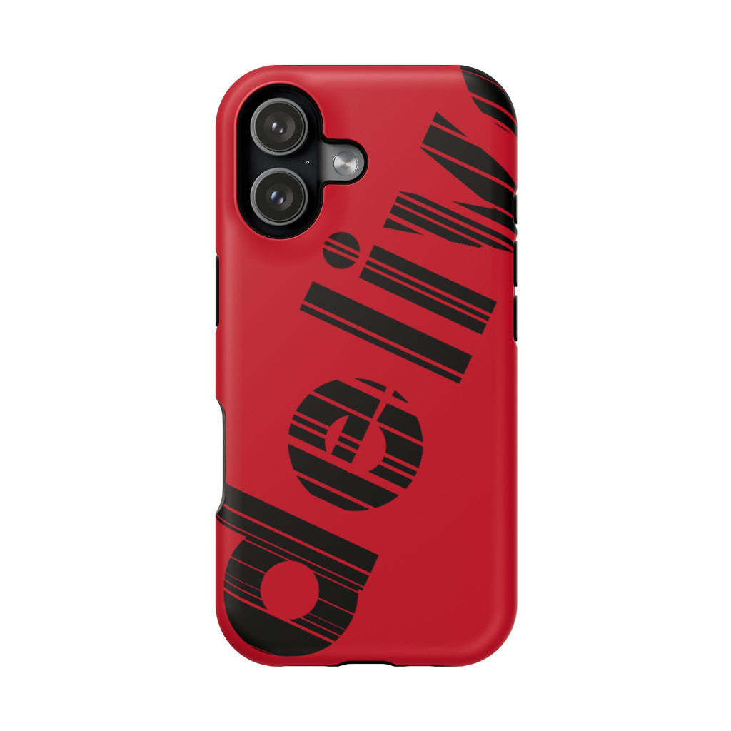 “Delivered” Magnetic Phone Cases, Impact-Resistant Phone Covers for Teens, Gift for Friends, Unique Cell Phone Accessories, Red Design, Custom [...]