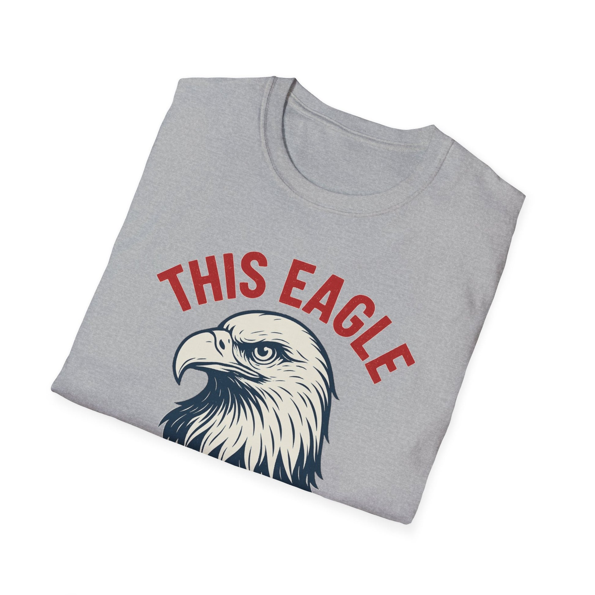 This Eagle Has Retired 2025 - Funny Eagle Retirement T-Shirt, Postal Retirement Gifts, Gifts For Postal Workers