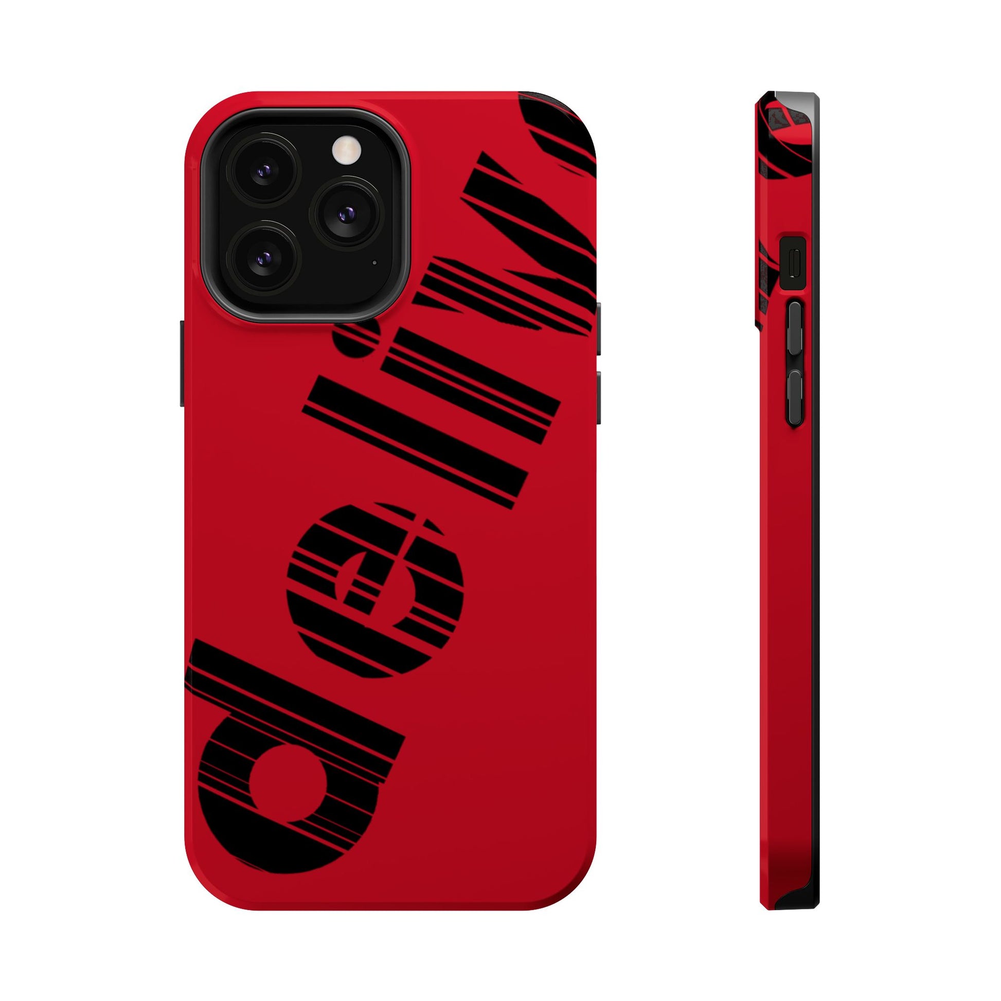 “Delivered” Magnetic Phone Cases, Impact-Resistant Phone Covers for Teens, Gift for Friends, Unique Cell Phone Accessories, Red Design, Custom [...]