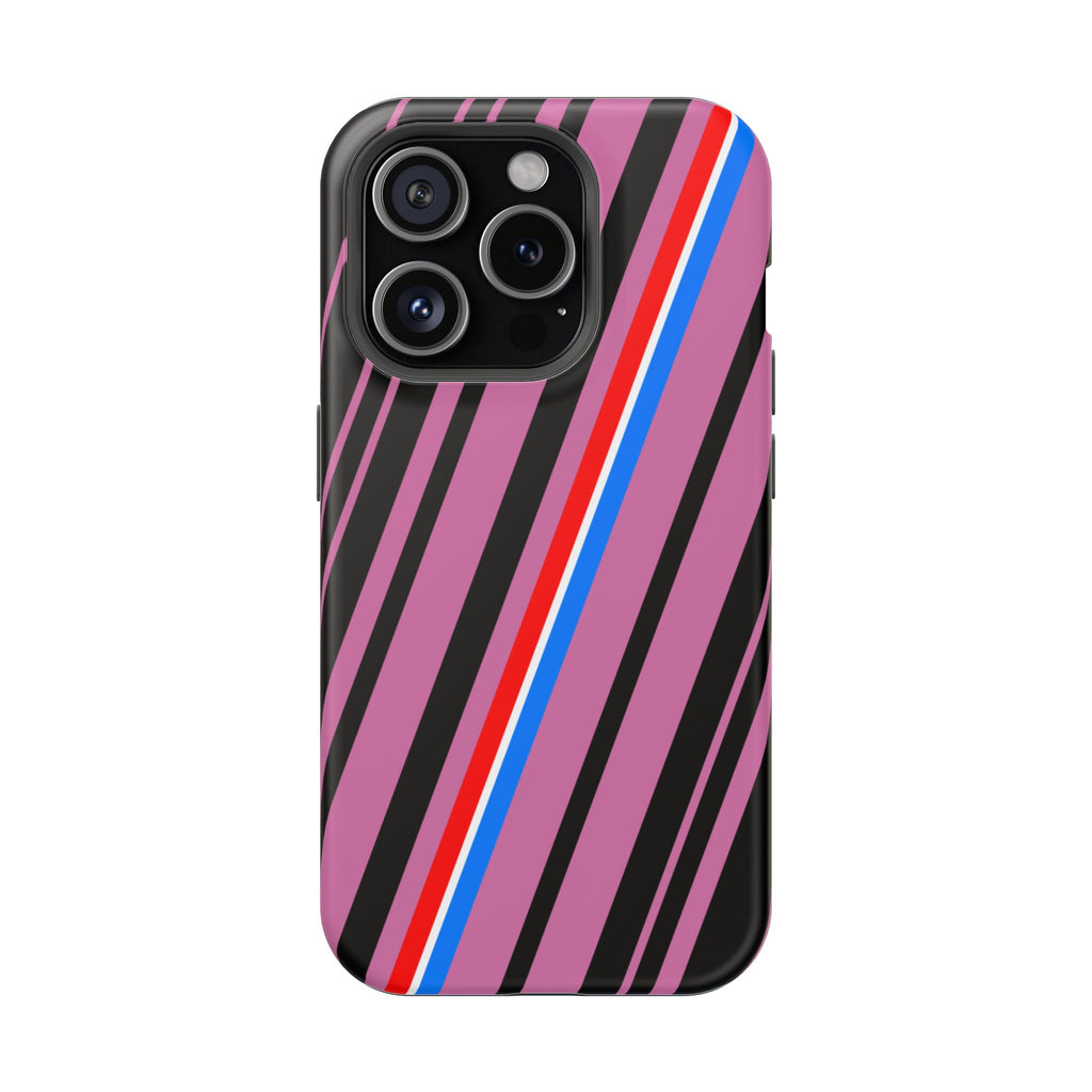 Vibrant Magnetic Phone Cases for Impact Resistance, Phone Protection, Gift for Tech Lovers, Postal Workers, Colorful Barcode Cases