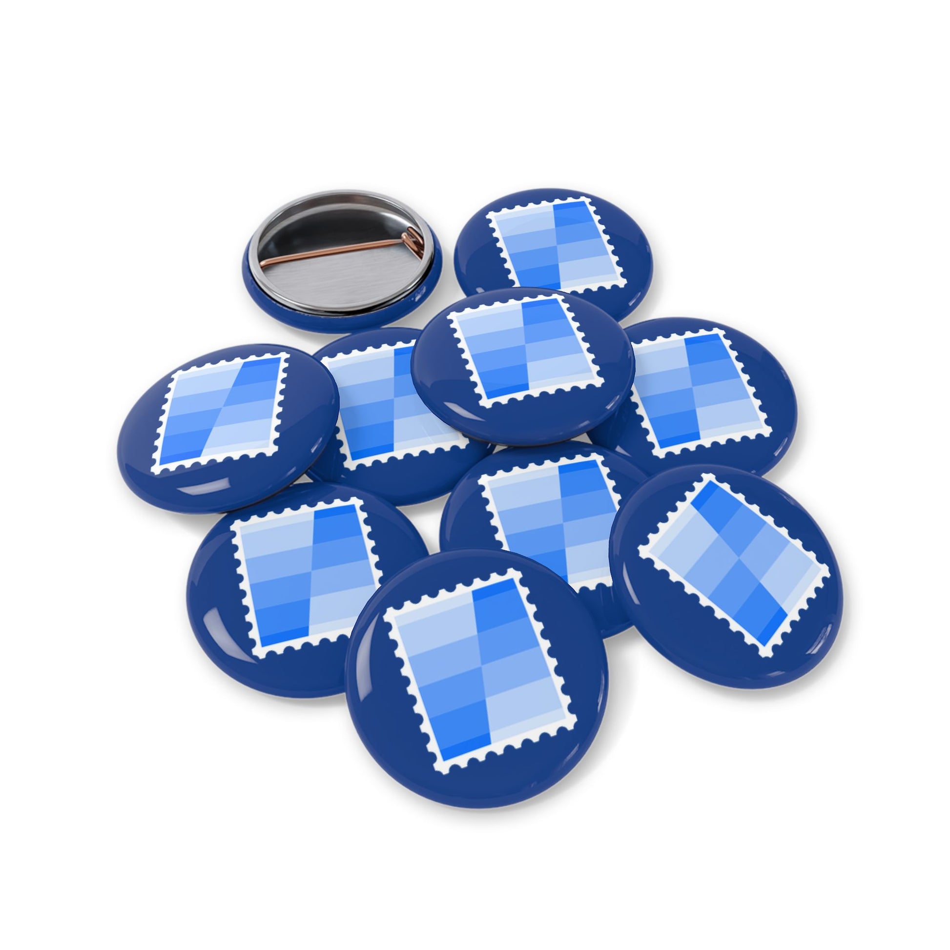 Safe Route Home — Awareness Button Pin, Anti Violence Awareness Stamp Design