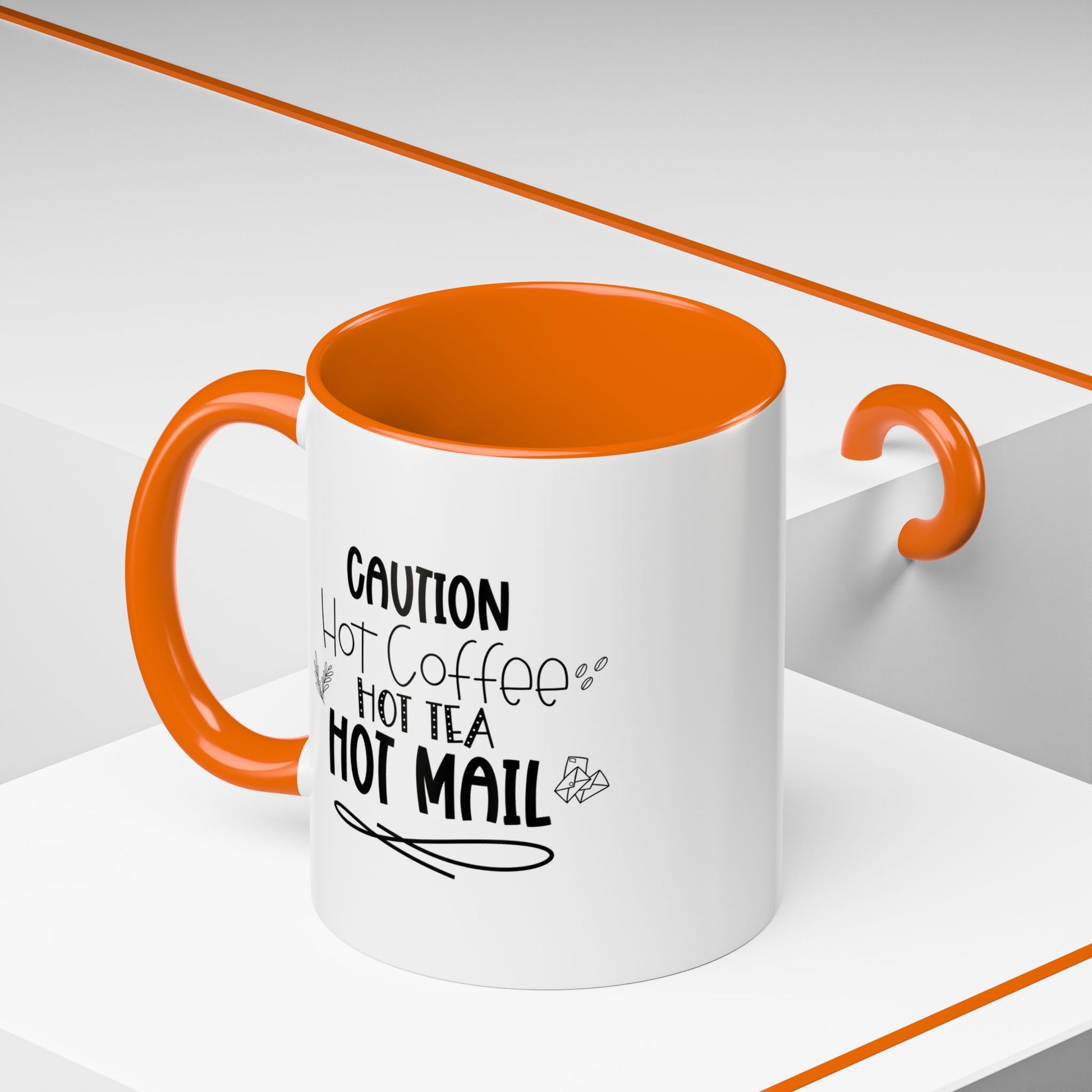 Hot Coffee, Tea, Mail Coffee Mug - Perfect Gift for Coffee Lovers, Gift Ideas For Postal Workers, Tea Lovers