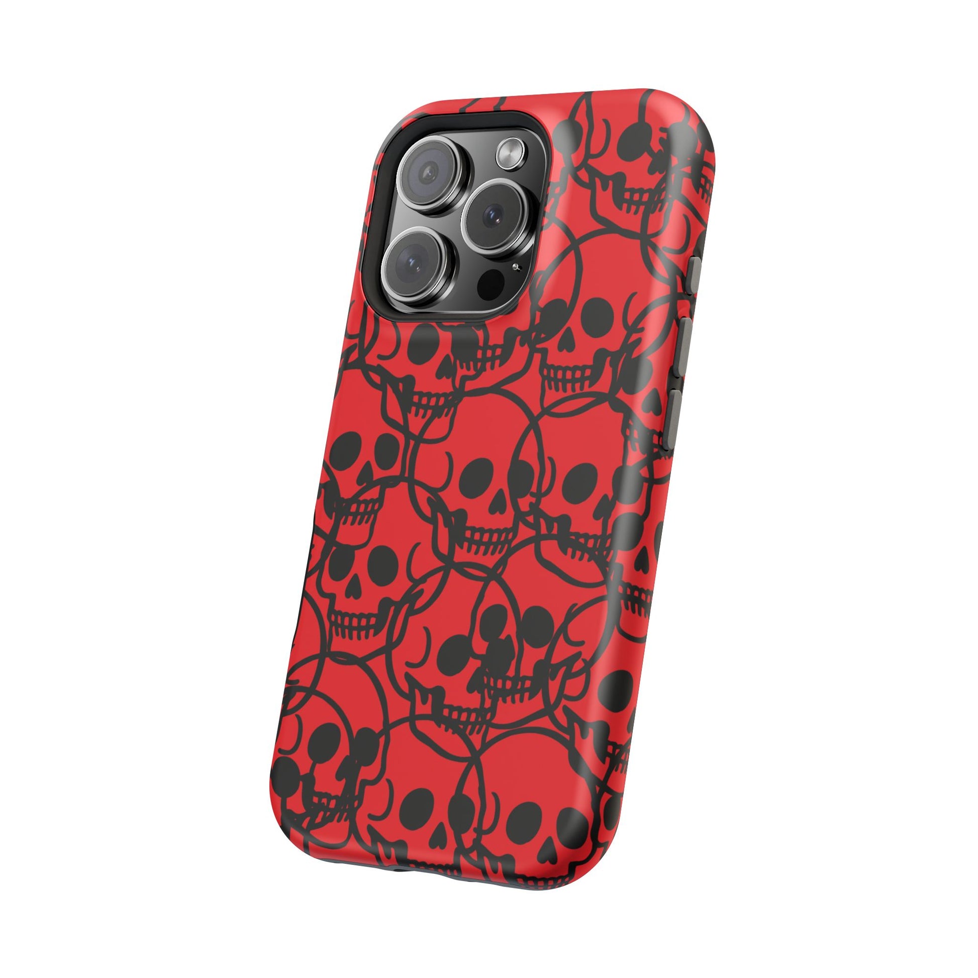 Magnetic Impact-Resistant Skull Cases