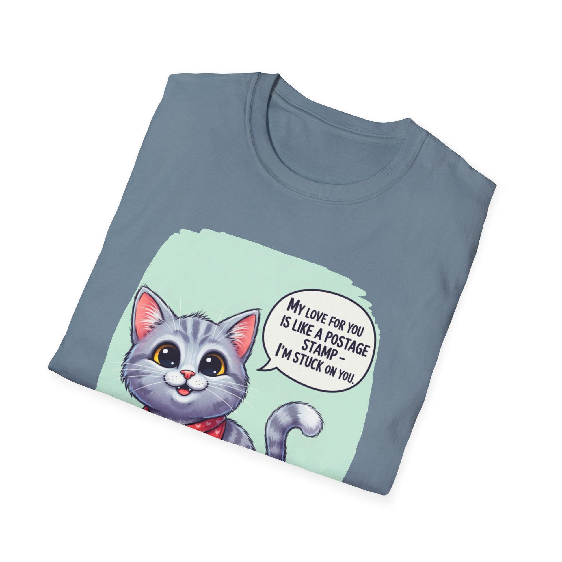 Adorable Cat Lover's T-Shirt - Cute Pet Design, Gift for Cat Owners, Cozy Apparel for Cat Lovers, Birthday Gift, Fun Everyday Wear