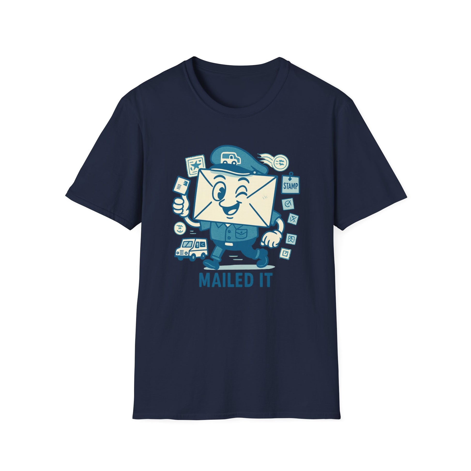 Mailed It T-Shirt - Fun Unisex Tee for Post Lovers, Perfect Gift for Postal Workers, Mail Enthusiasts, Birthday, Appreciation Day, [...]