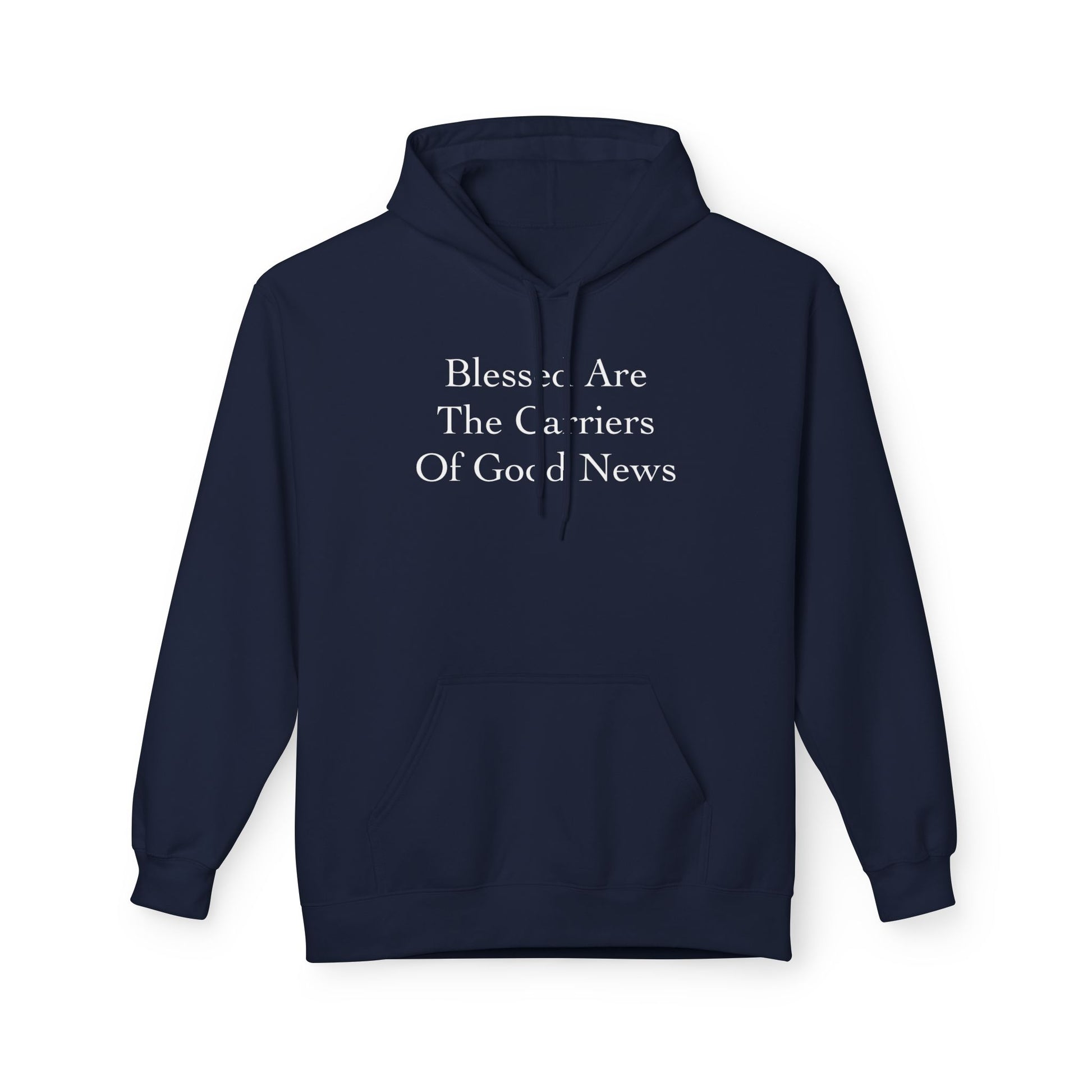 Blessed Carriers Fleece Hoodie - Unisex Softstyle Apparel, Christian Hoodies, Postal Hoodies, Gift Ideas For Postal Workers,
