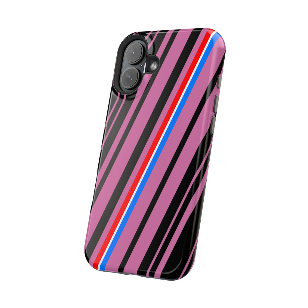Vibrant Magnetic Phone Cases for Impact Resistance, Phone Protection, Gift for Tech Lovers, Postal Workers, Colorful Barcode Cases