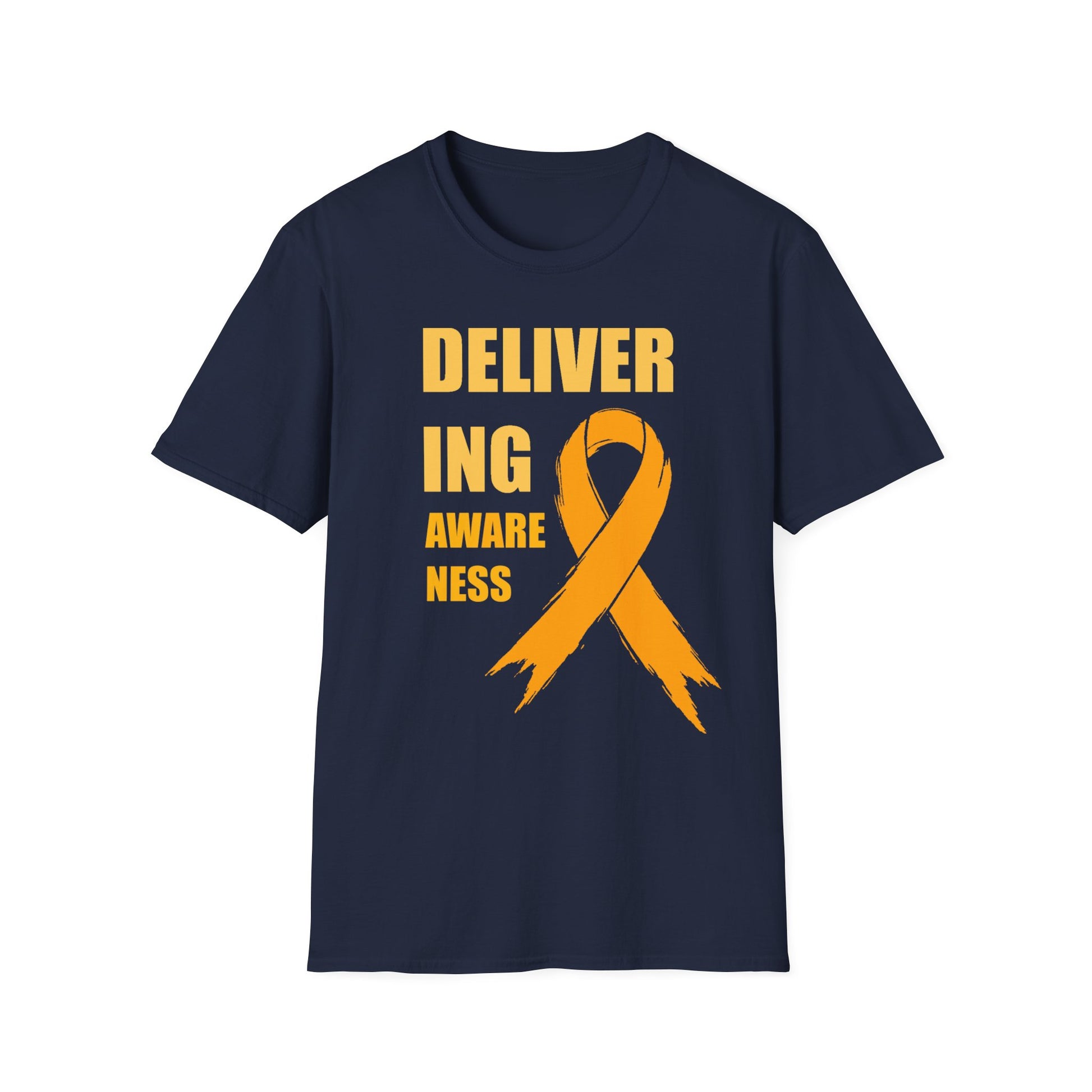 Childhood Cancer Awareness Shirt – Delivering Awareness Gold Ribbon Support Tee