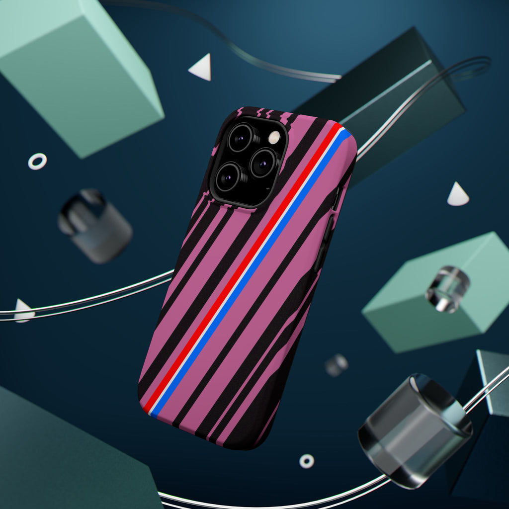 Vibrant Magnetic Phone Cases for Impact Resistance, Phone Protection, Gift for Tech Lovers, Postal Workers, Colorful Barcode Cases