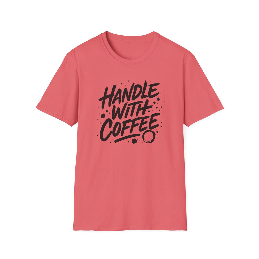 Coffee Lover's Unisex Softstyle T-Shirt | Perfect for Casual Wear, Gifts, Birthdays, Coffee Enthusiasts, Holiday Celebrations