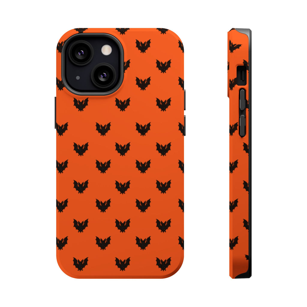 Halloween Design Durable Phone Case with Spooky Bat Design, Magnetic Impact-Resistant Case, Black Cat Pattern, Gift for Halloween, Phone Accessories, [...]