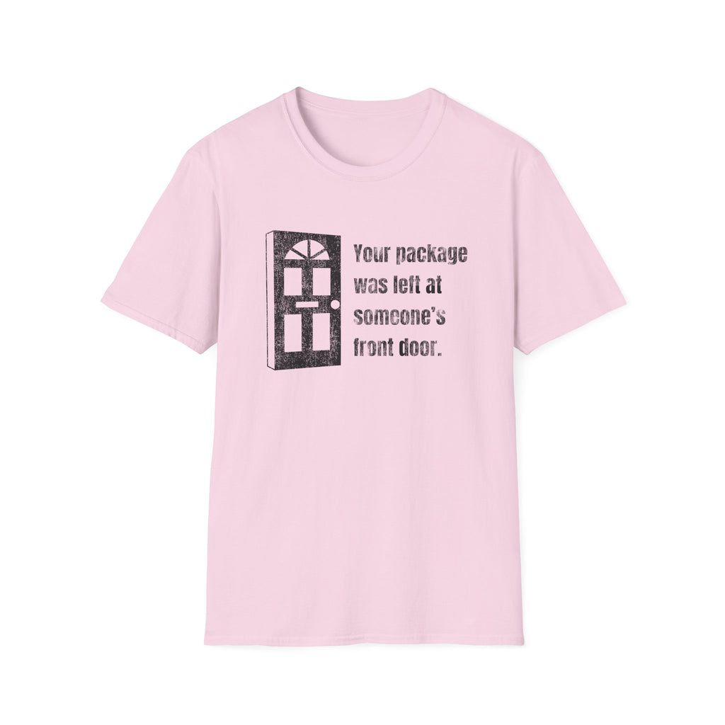 Someone’s front door, funny postal t shirt