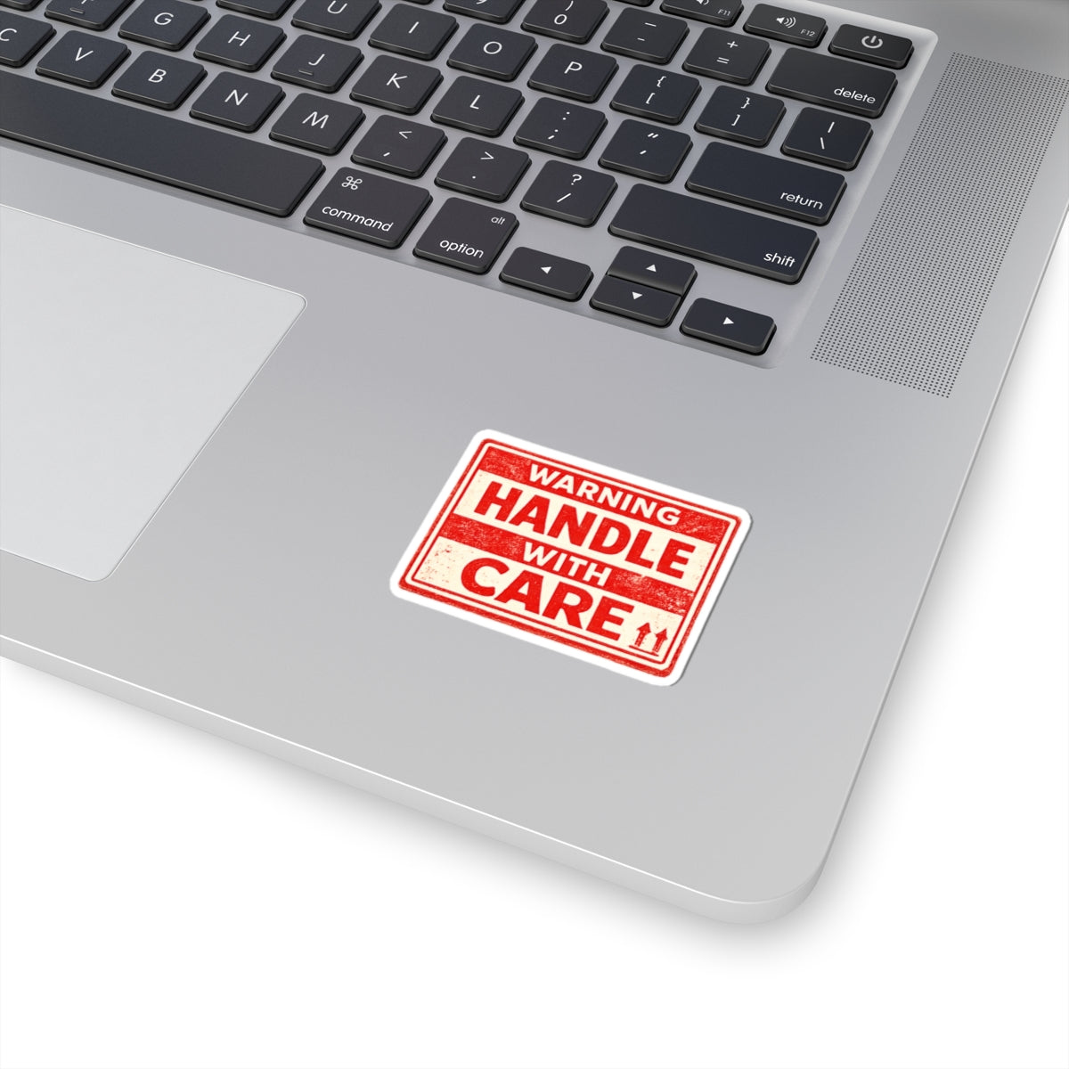 Handle With Care Sticker - Warning sticker labels for fragile packages, waterproof retro stickers