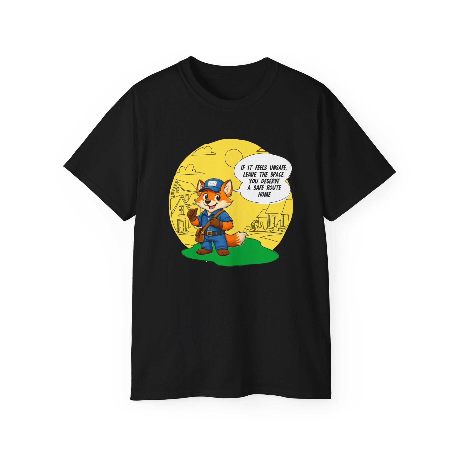 Safe Route Home Delivery Worker Tee