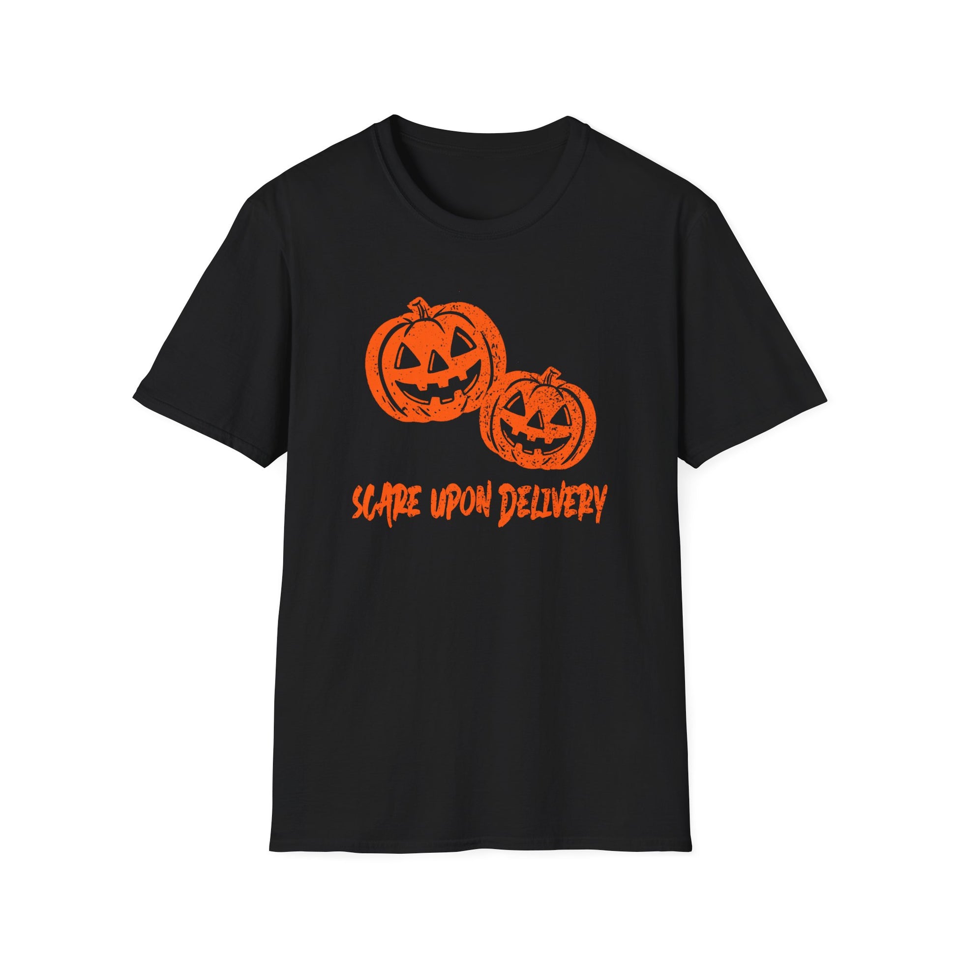 Halloween Pumpkin Unisex Softstyle T-Shirt, Spooky Shirt, Fall Fashion, Halloween Costume, Pumpkin Lover Gift, Graphic Tee