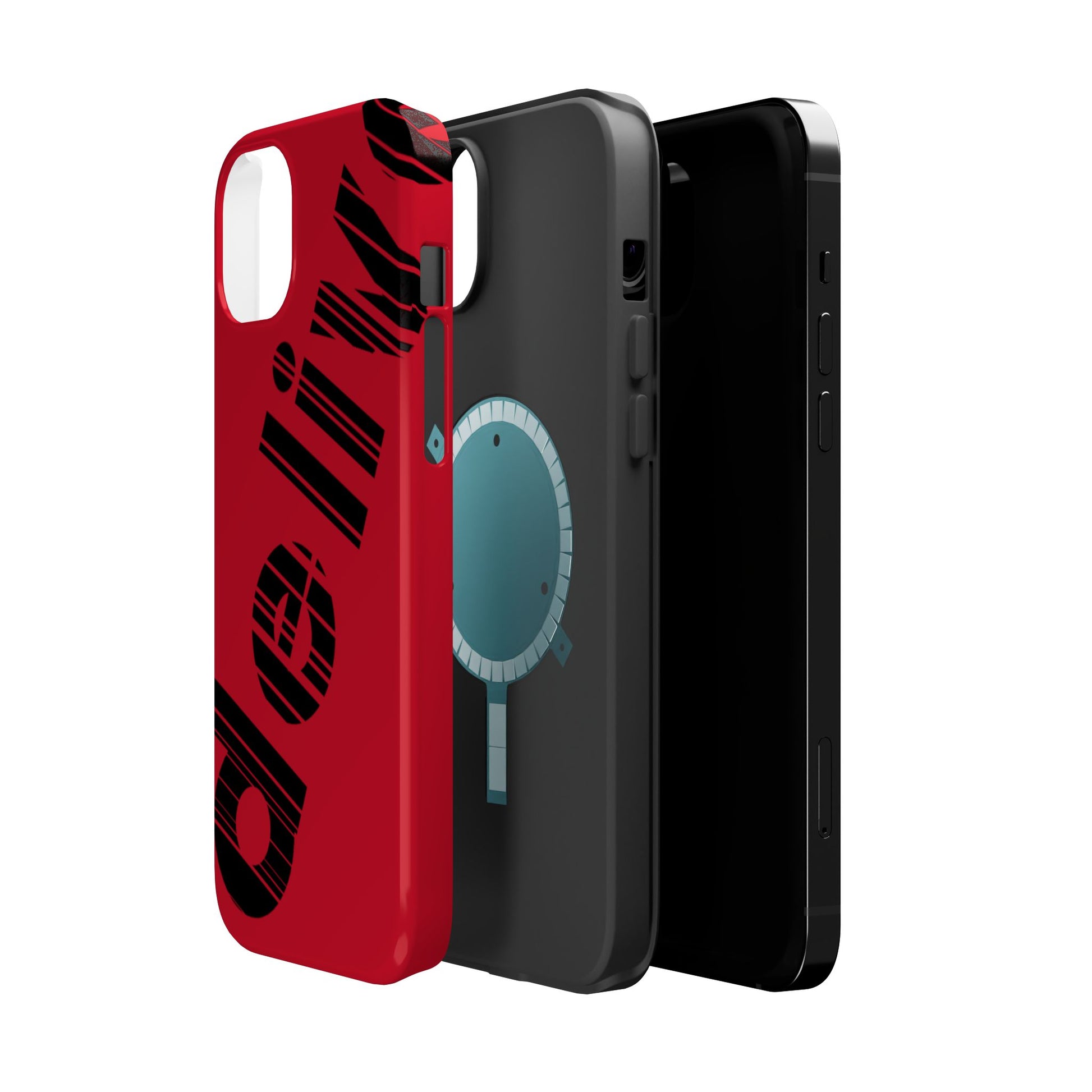 “Delivered” Magnetic Phone Cases, Impact-Resistant Phone Covers for Teens, Gift for Friends, Unique Cell Phone Accessories, Red Design, Custom [...]