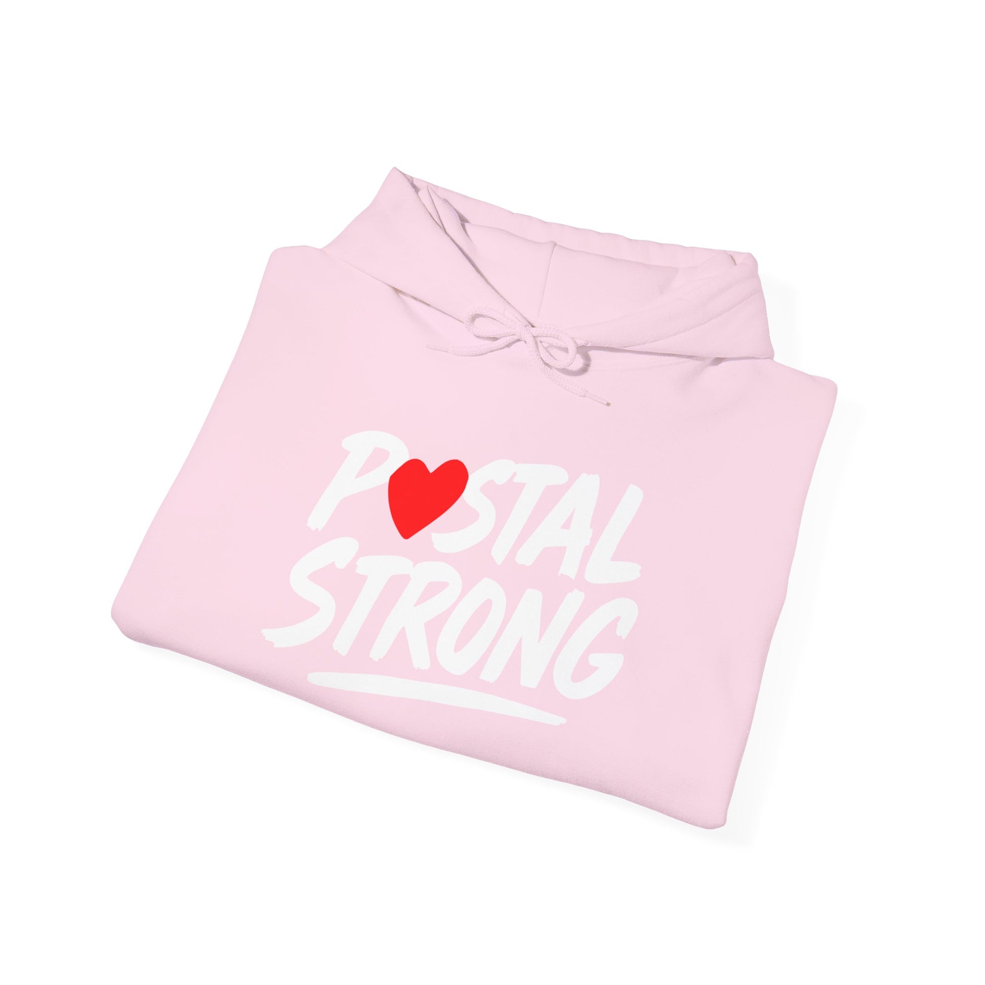 Postal Strong Hoodie for Supportive Souls, Perfect for Gifts, Cozy Wear, Fundraising Events, Inspirational Apparel