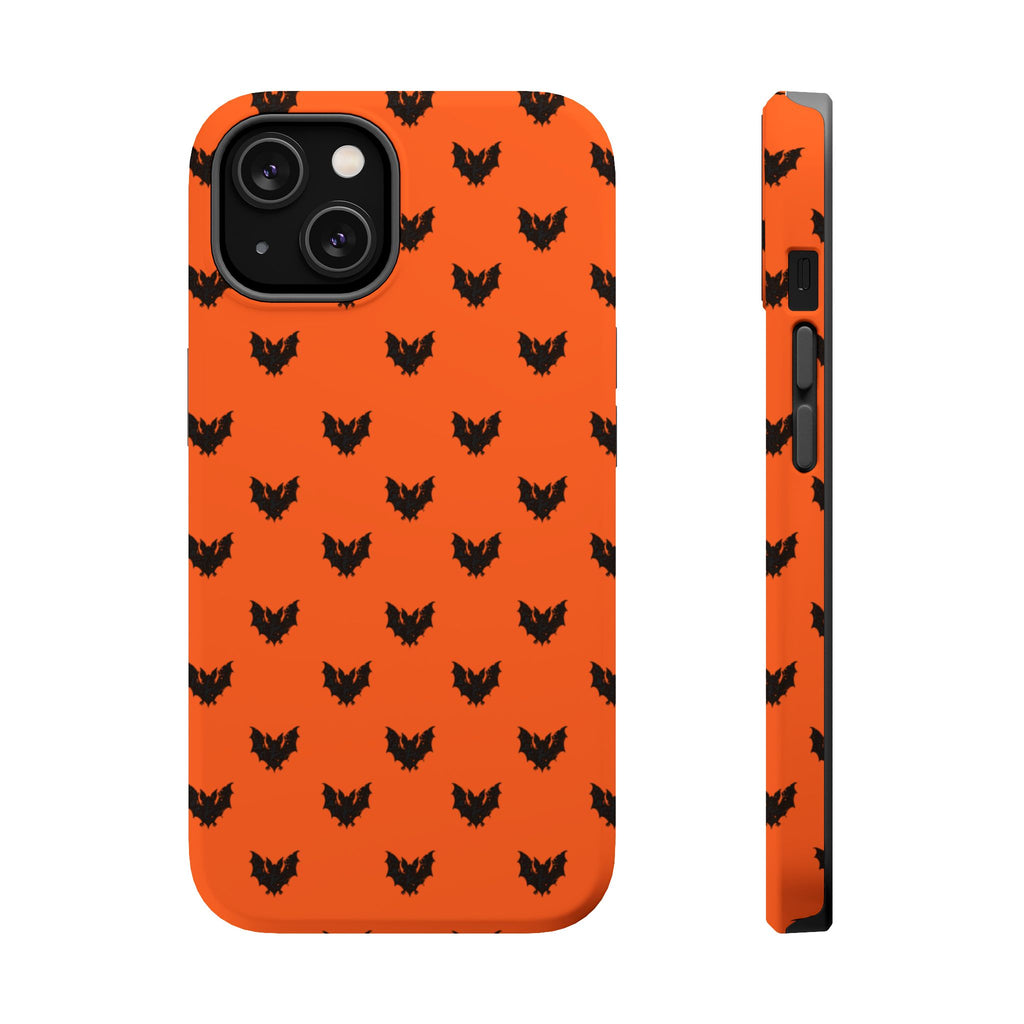 Halloween Design Durable Phone Case with Spooky Bat Design, Magnetic Impact-Resistant Case, Black Cat Pattern, Gift for Halloween, Phone Accessories, [...]