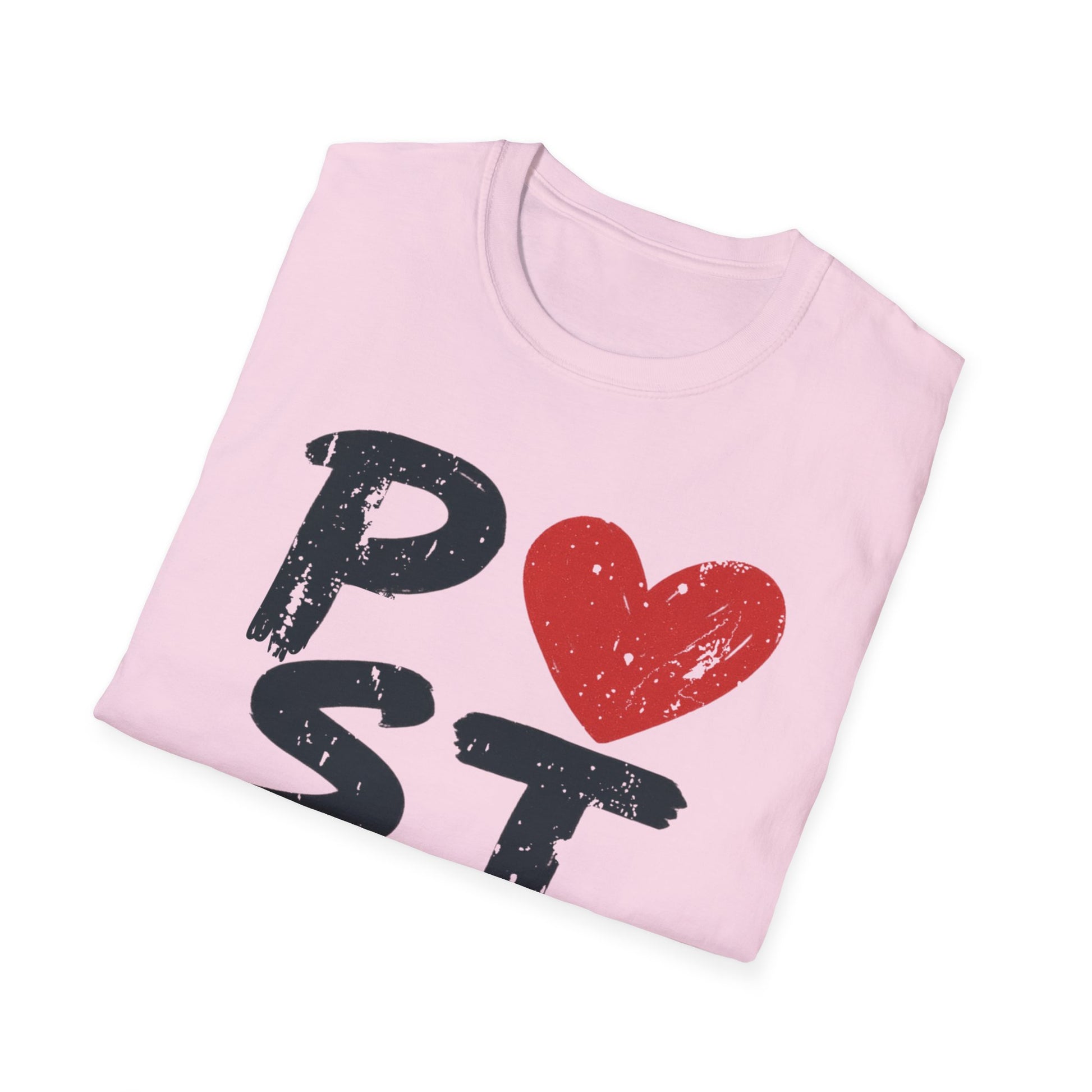 Postal Love T-Shirt - Unisex Softstyle Tee for Postal Workers, Letter Lovers, Proud Mail Carriers, Postal Workers, Gift for Holidays, Casual Wear
