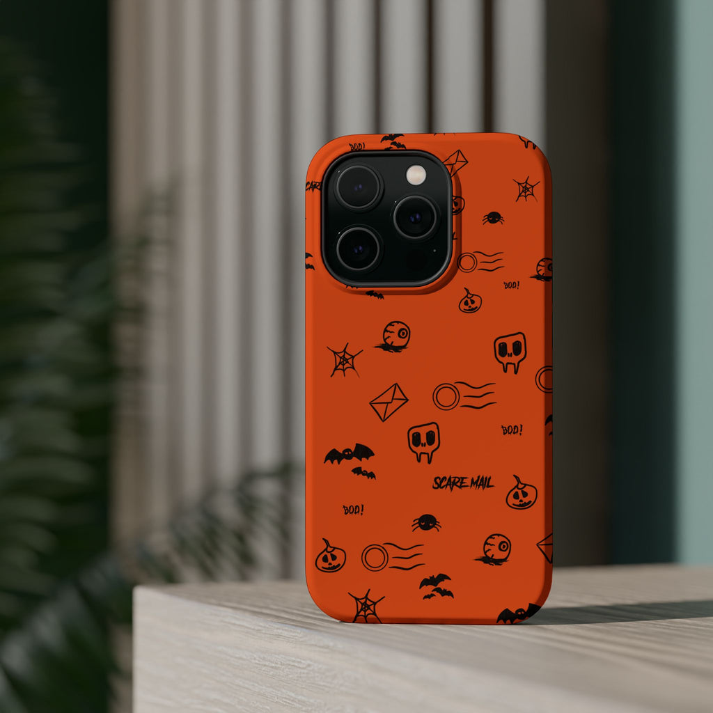 Halloween Magnetic Phone Cases, Spooky Phone Cover, Custom Mobile Accessories, Fall Decor, Gift for Halloween Lovers